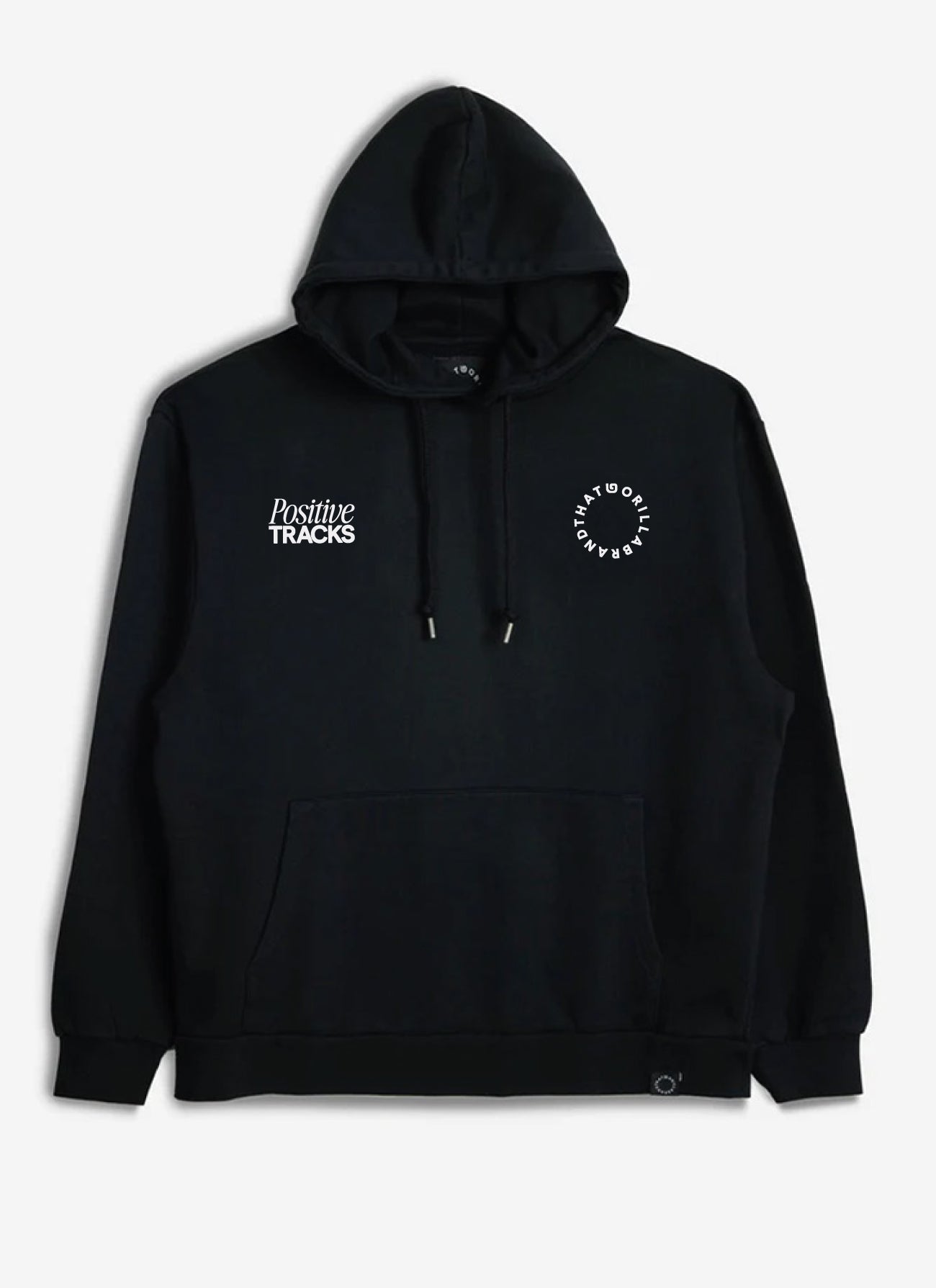 On the Ground: Uganda Hoodie - Black - THAT GORILLA BRAND