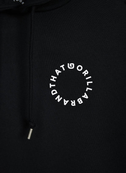 On the Ground: Uganda Hoodie - Black - THAT GORILLA BRAND