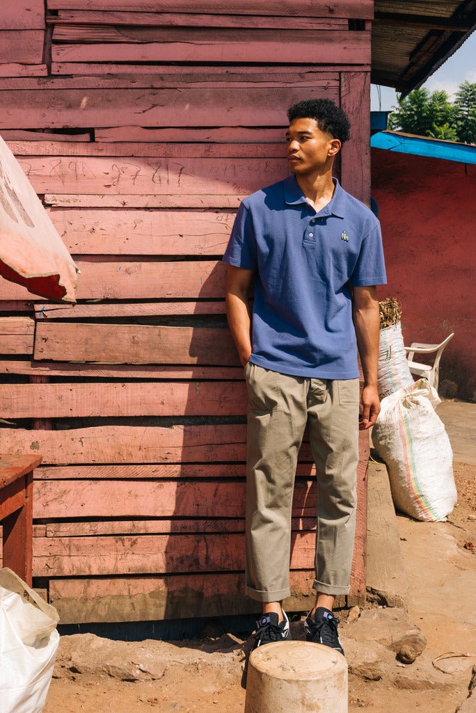POLO - INDIGO - THAT GORILLA BRAND