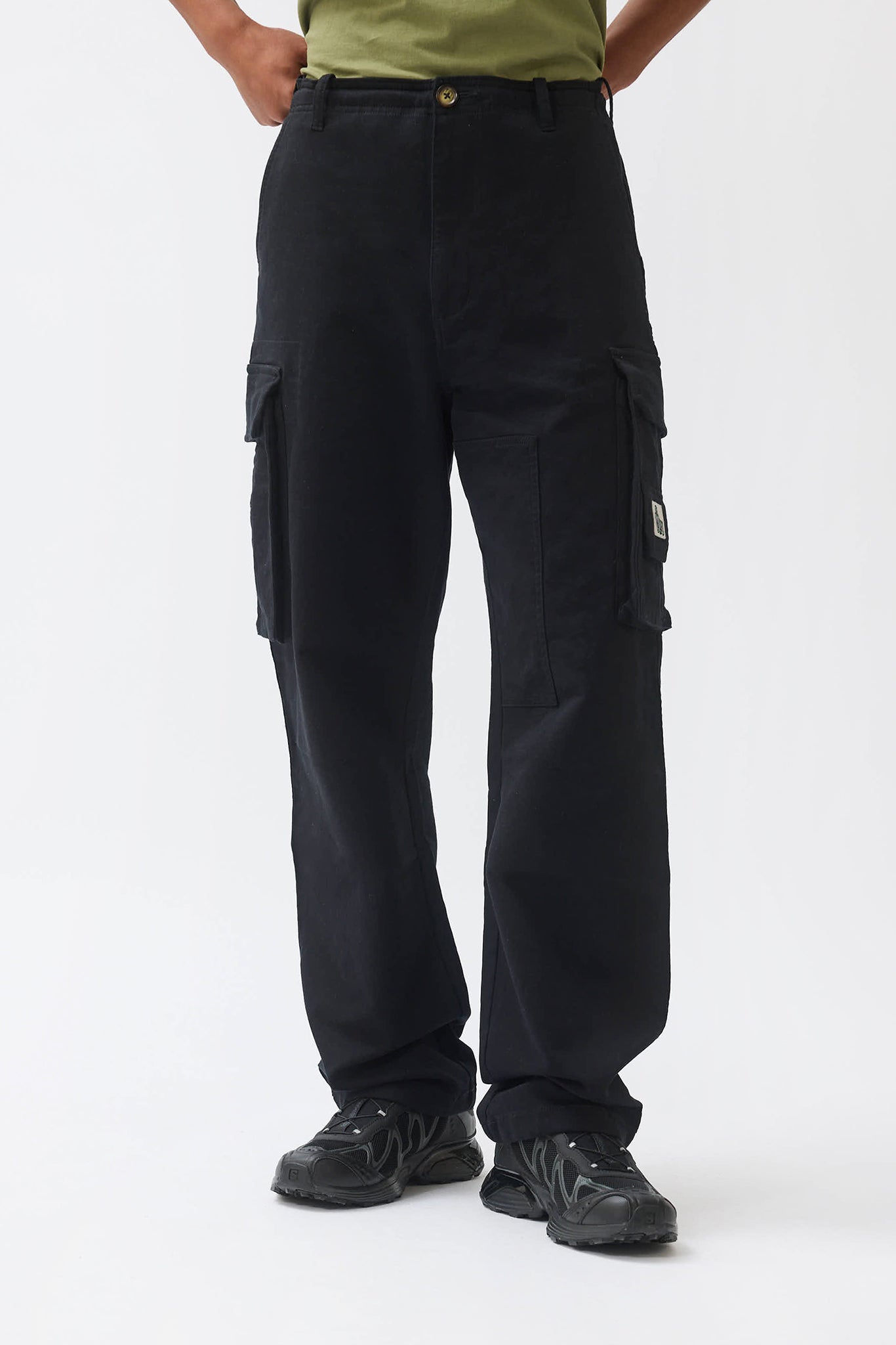 SOFT RANGER CARGO PANTS - BLACK - THAT GORILLA BRAND