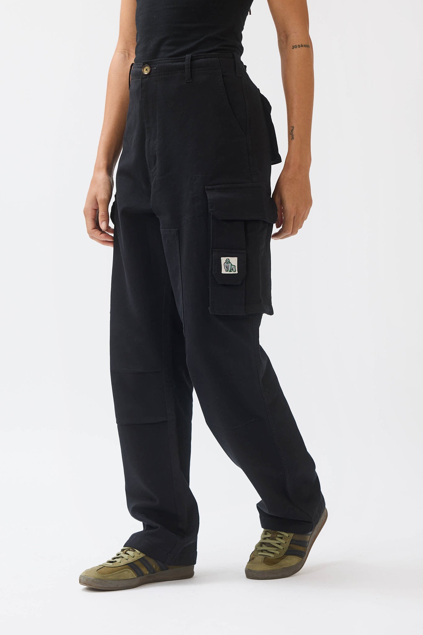SOFT RANGER CARGO PANTS - BLACK - THAT GORILLA BRAND