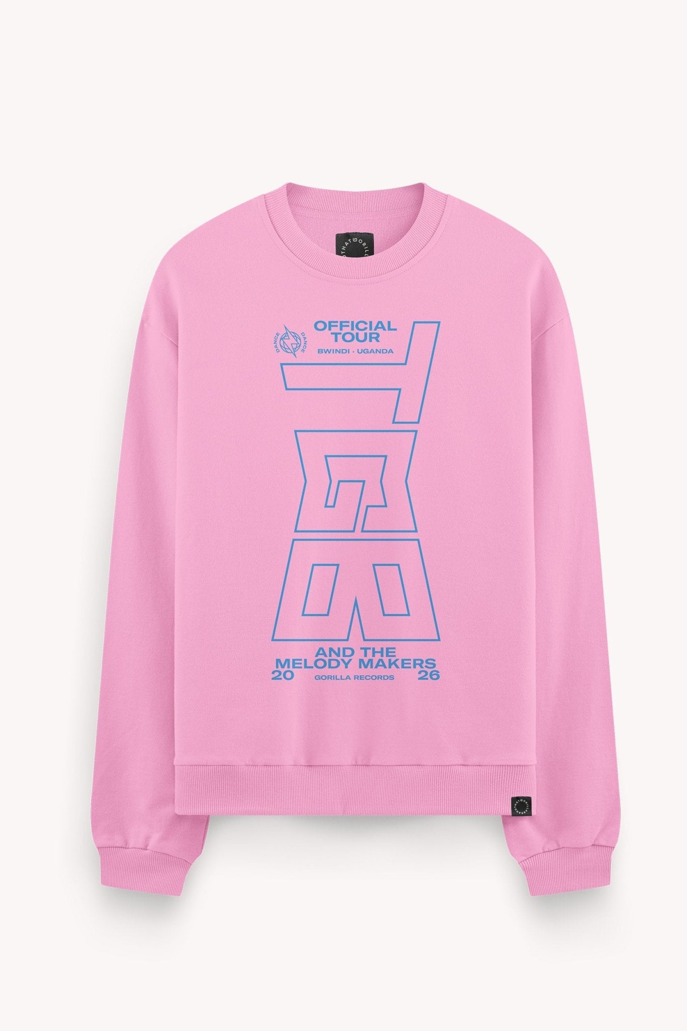 TGB OFFICIAL TOUR CREW - PINK - THAT GORILLA BRAND