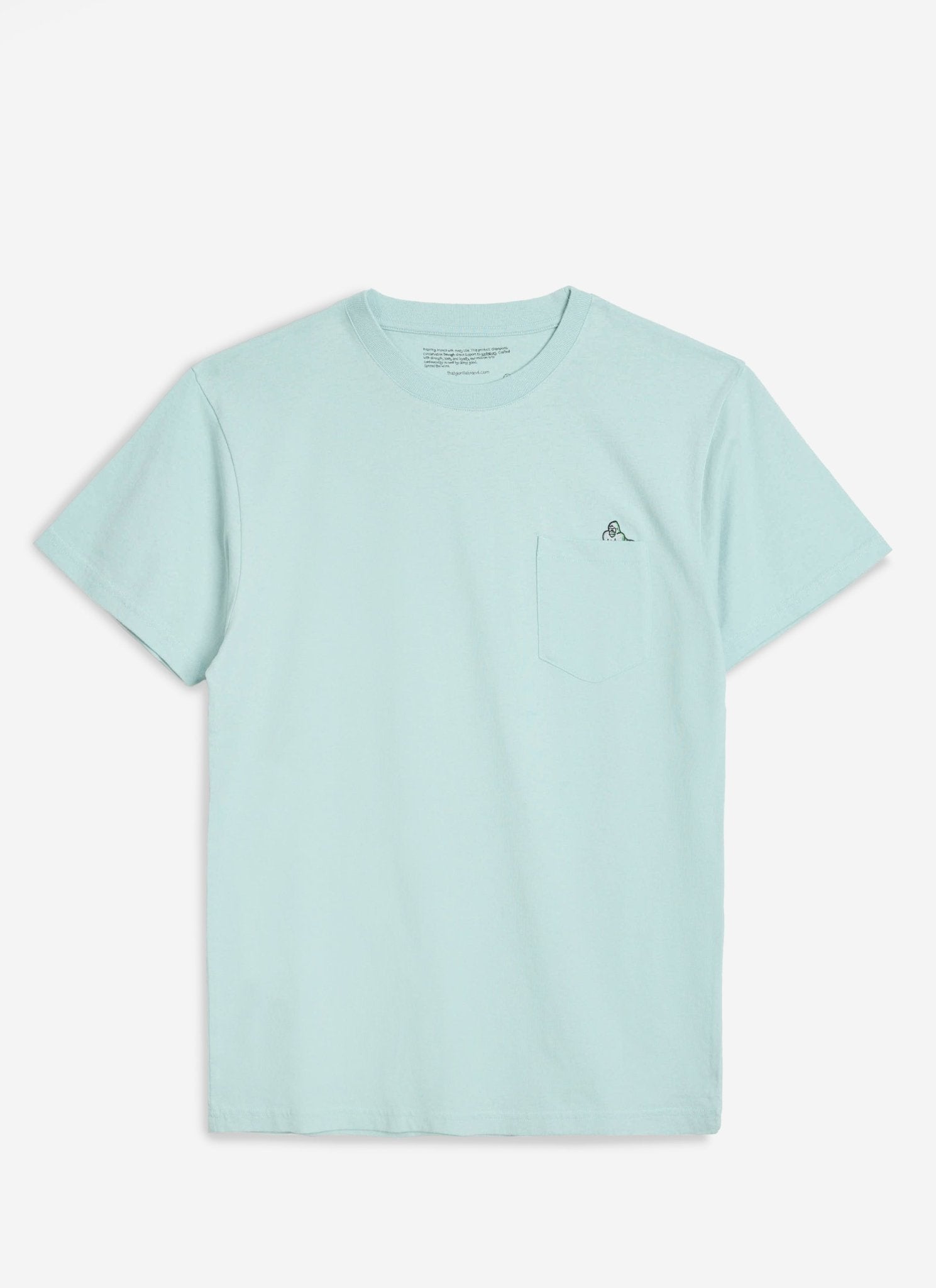 TGB x JAMES GOLDCROWN GORILLA POCKET T - SHIRT - POOL - THAT GORILLA BRAND