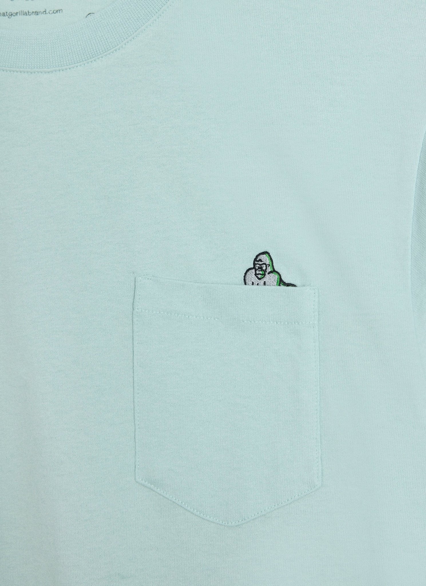 TGB x JAMES GOLDCROWN GORILLA POCKET T - SHIRT - POOL - THAT GORILLA BRAND
