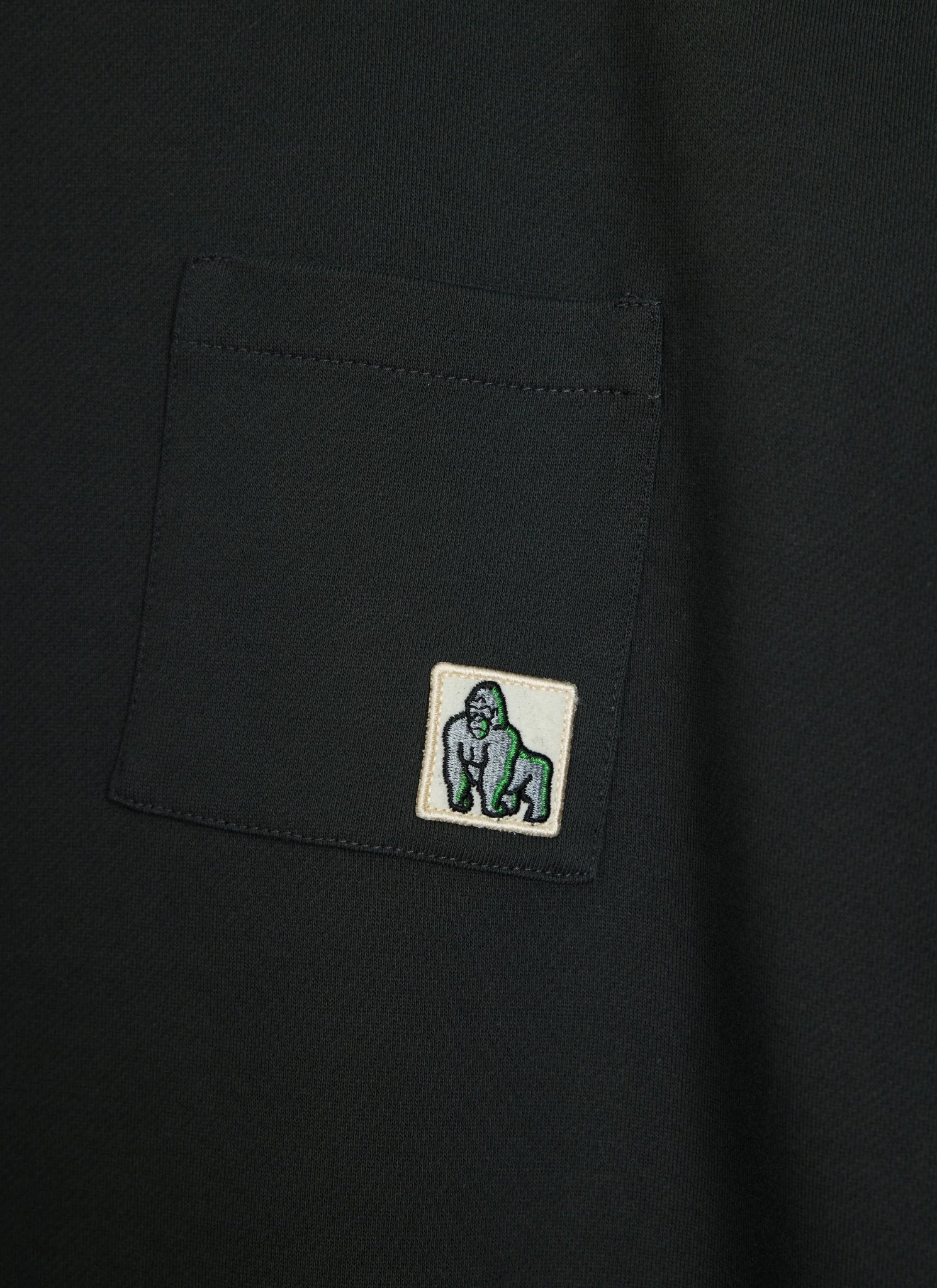 TGB x JAMES GOLDCROWN SET - IN LONG SLEEVE POCKET T - SHIRT - BLACK - THAT GORILLA BRAND