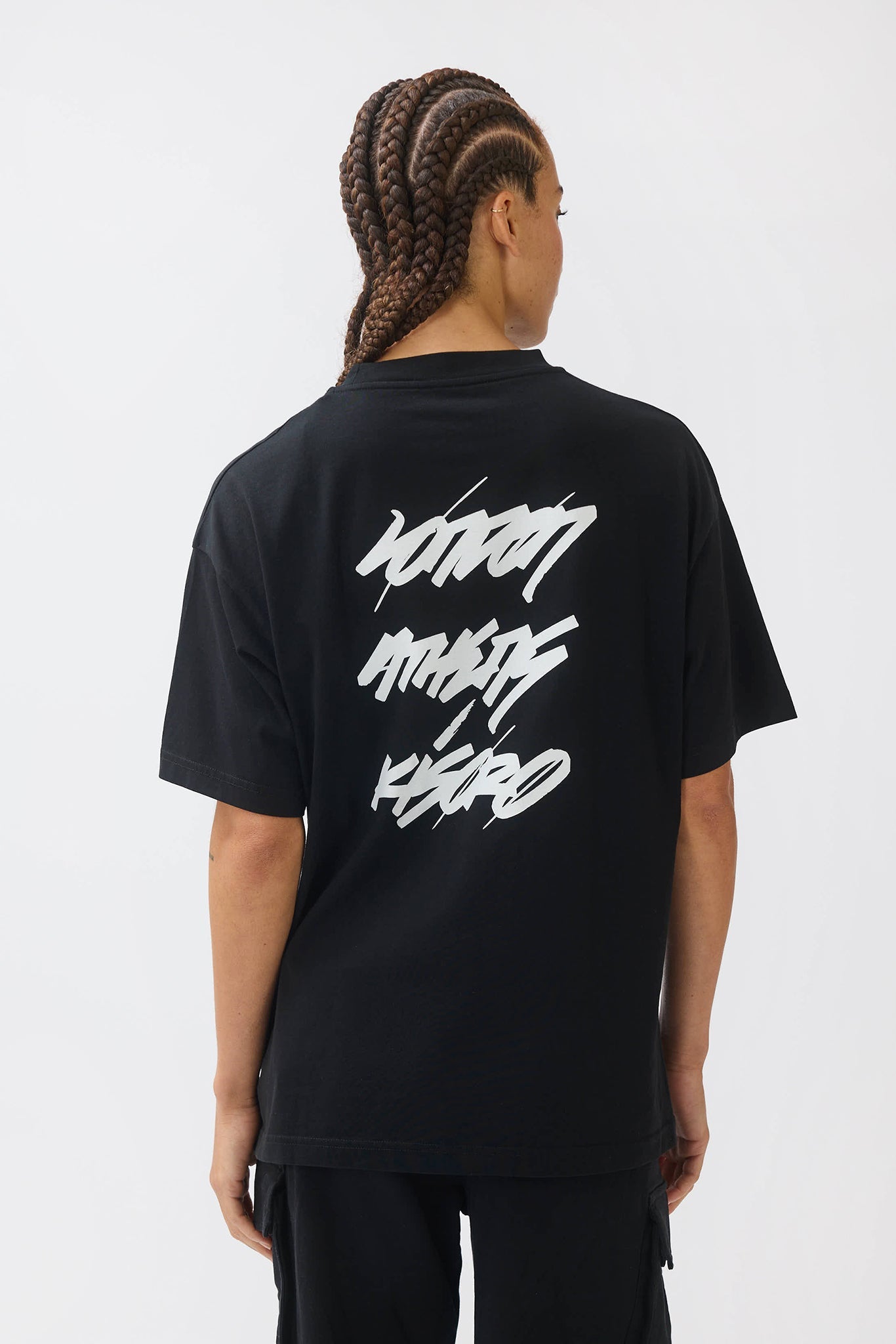 TGB x JK5 LONDON - ATHENS - KISORO T - SHIRT - BLACK - THAT GORILLA BRAND