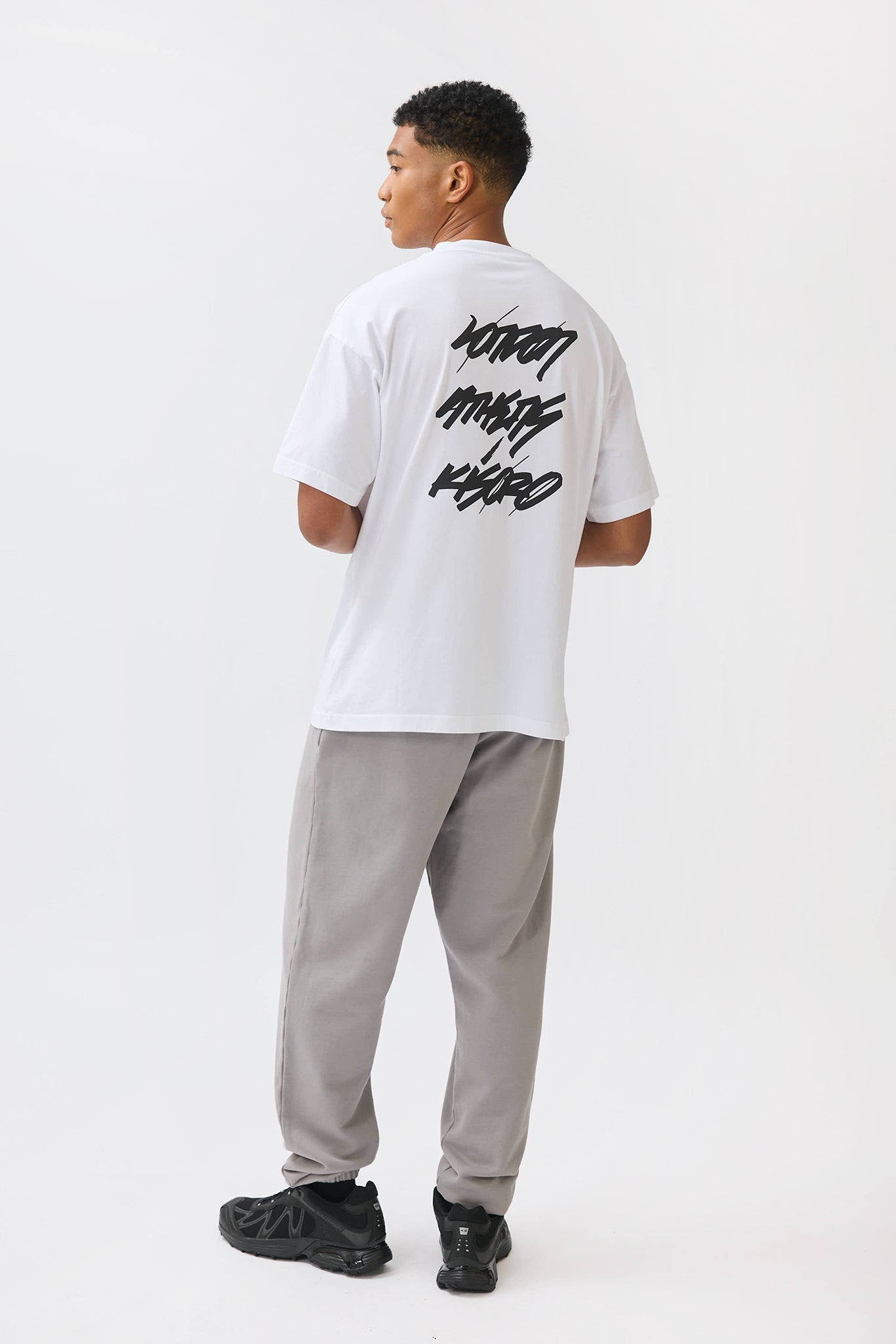 TGB x JK5 LONDON - ATHENS - KISORO T - SHIRT - WHITE - THAT GORILLA BRAND