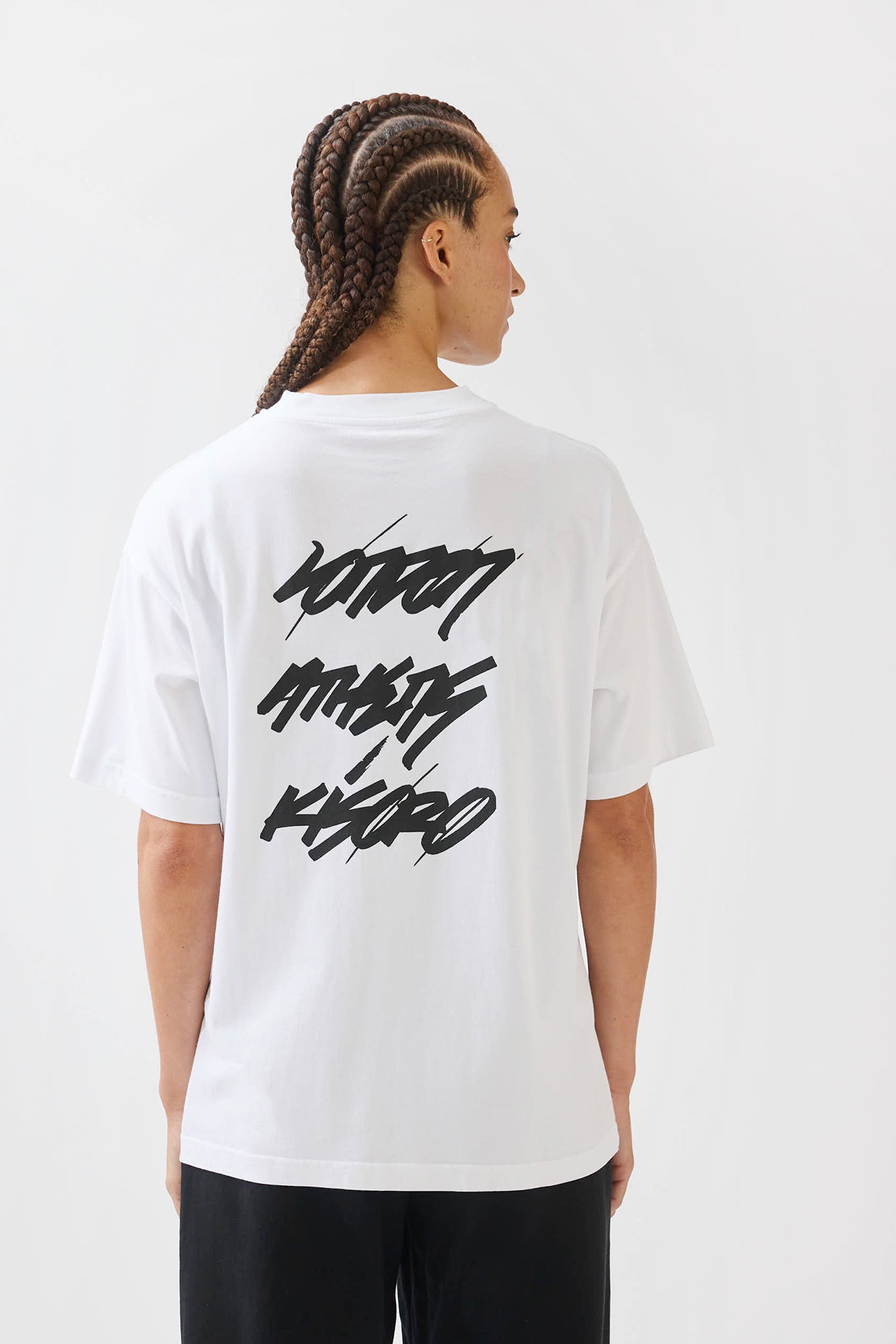 TGB x JK5 LONDON - ATHENS - KISORO T - SHIRT - WHITE - THAT GORILLA BRAND