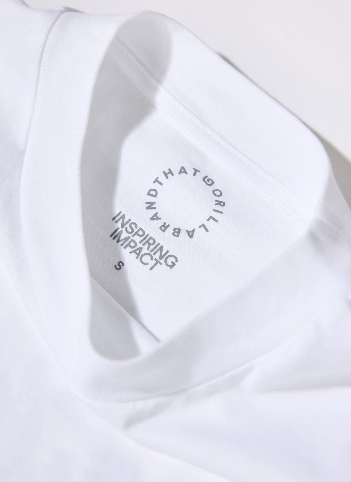 TGB x JK5 THAT GORILLA BRAND T - SHIRT - WHITE - THAT GORILLA BRAND
