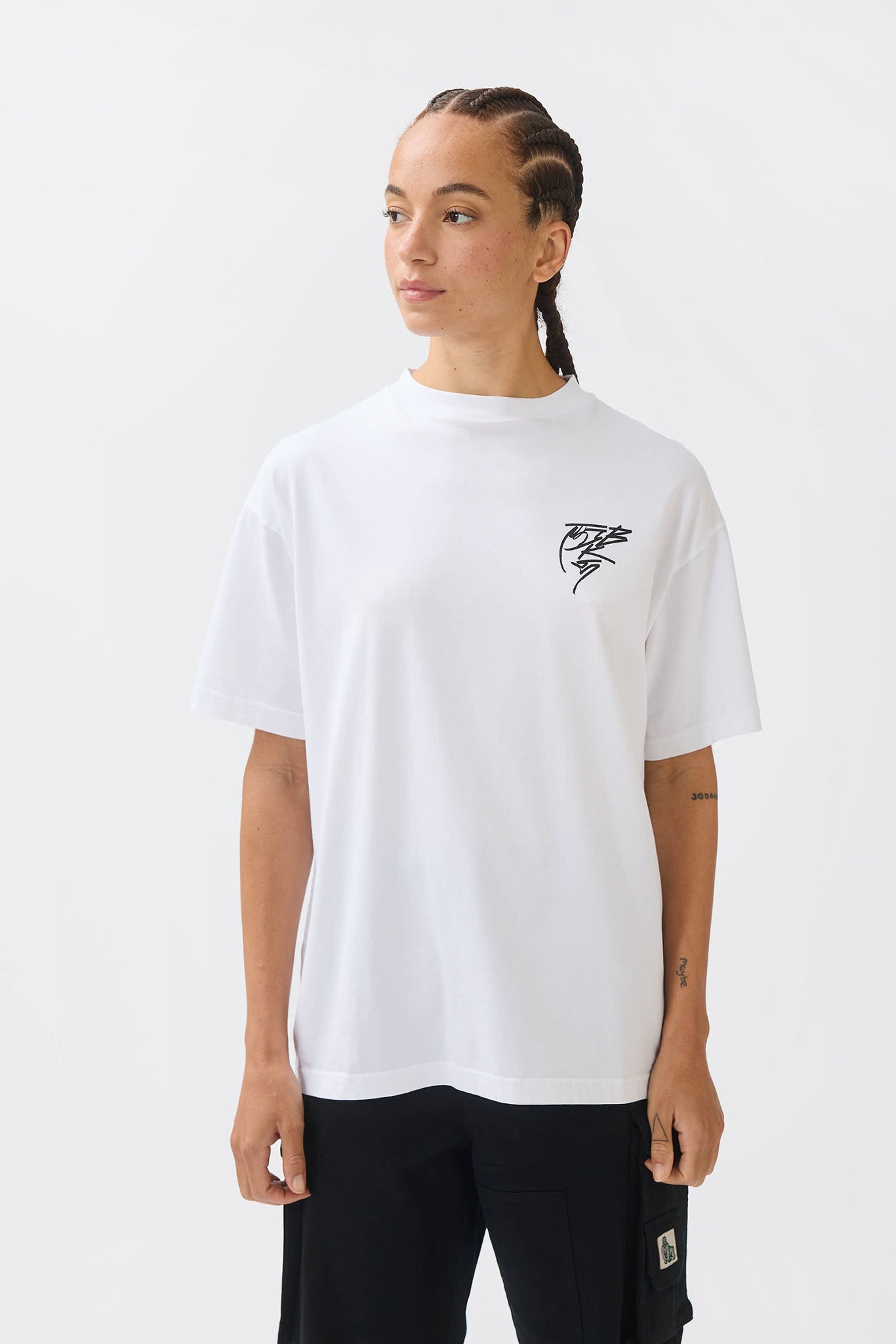 TGB x JK5 THAT GORILLA BRAND T - SHIRT - WHITE - THAT GORILLA BRAND