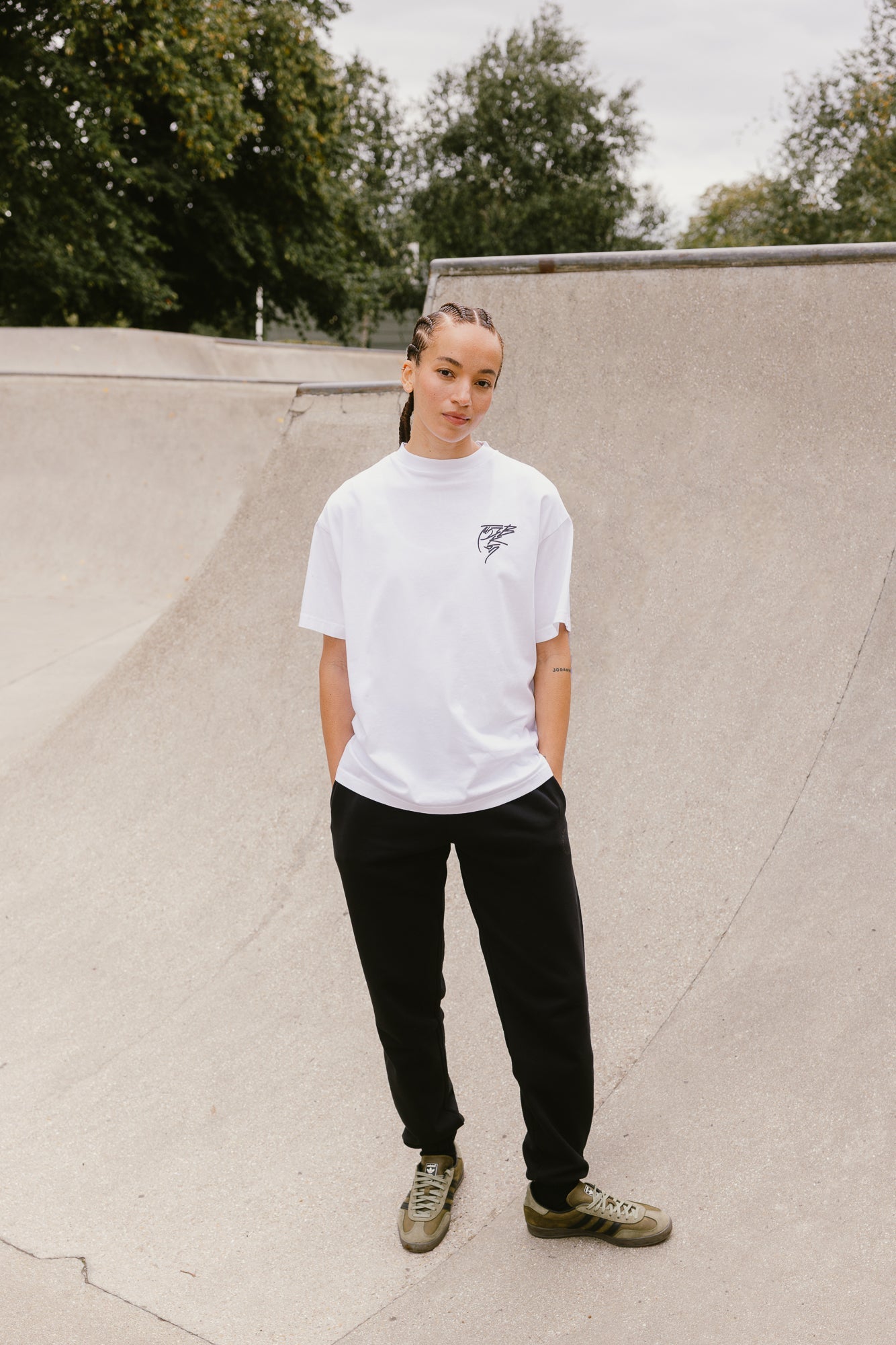 TGB x JK5 THAT GORILLA BRAND T - SHIRT - WHITE - THAT GORILLA BRAND