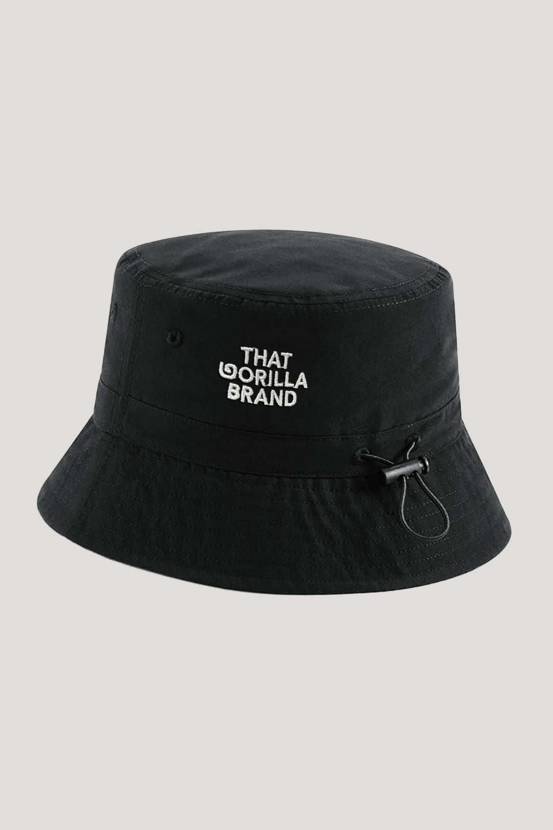 THAT GORILLA BRAND BUCKET HAT - BLACK - THAT GORILLA BRAND