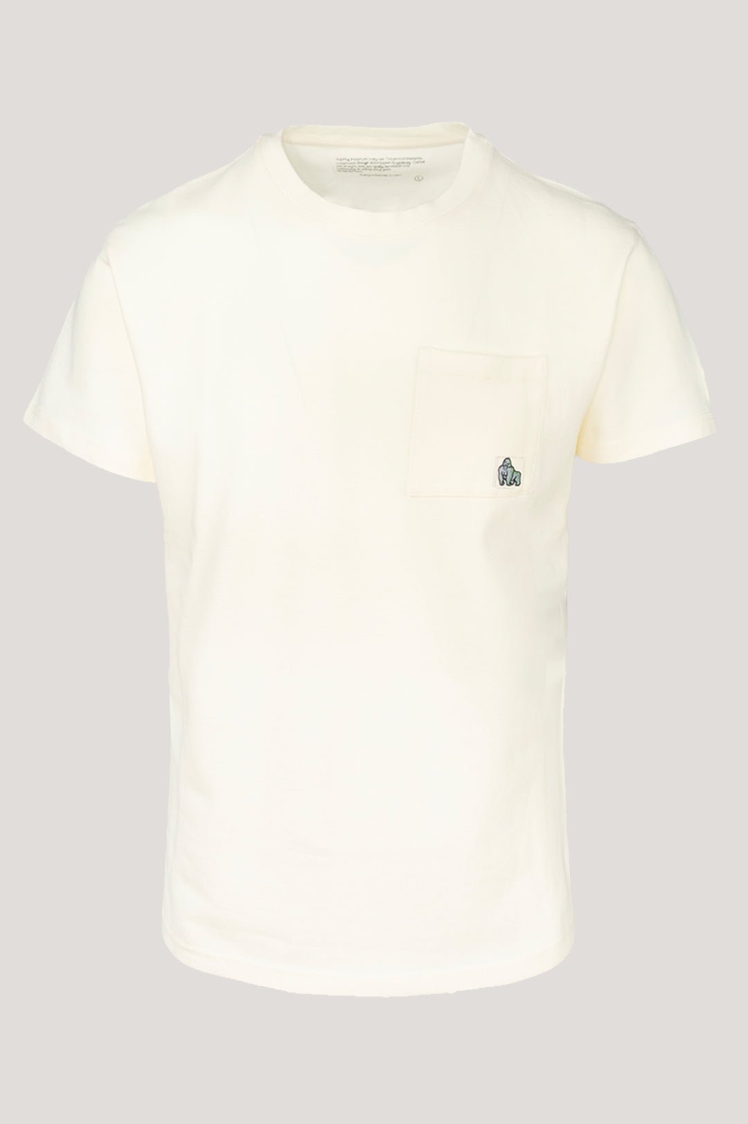 UTILITY POCKET T LIGHTWEIGHT - DUST WHITE - THAT GORILLA BRAND
