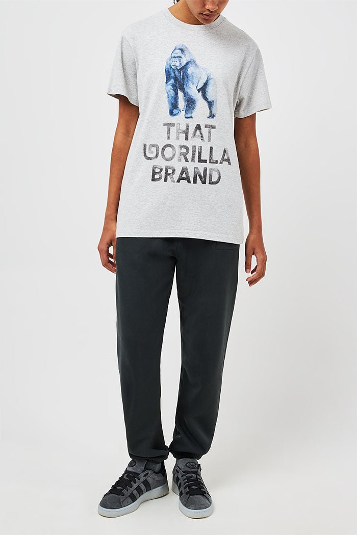 WATERCOLOUR GORILLA T - OAT - THAT GORILLA BRAND