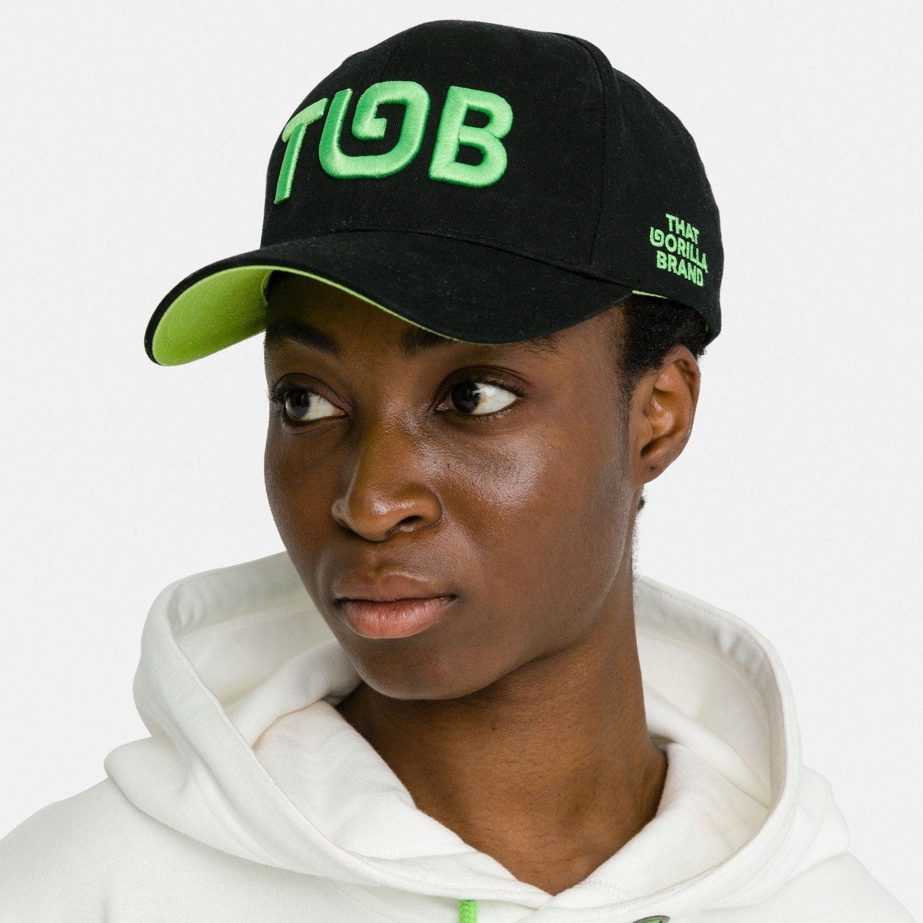 ADULT BLACK TGB CAP (UNISEX) - THAT GORILLA BRAND
