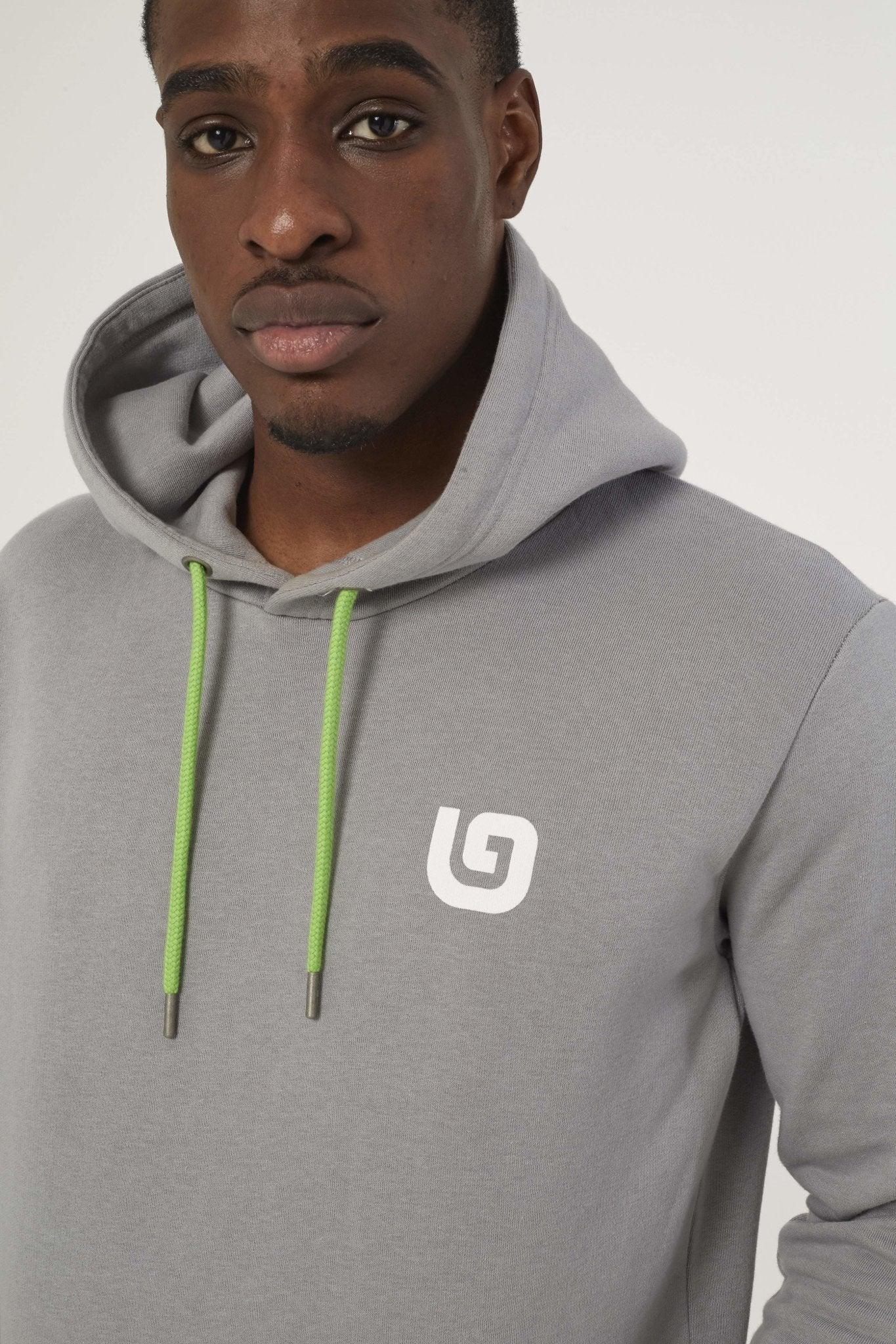 BWINDI 'G' HOODY - GREY - THAT GORILLA BRAND