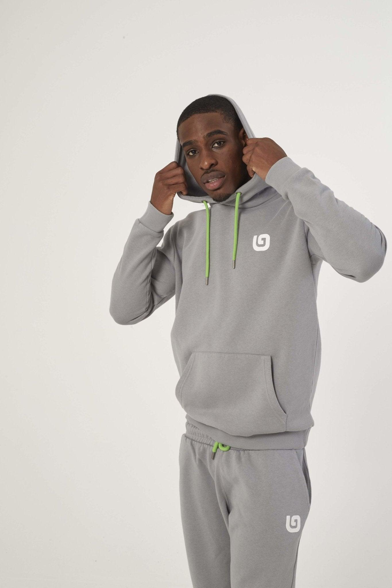 BWINDI 'G' HOODY - GREY - THAT GORILLA BRAND