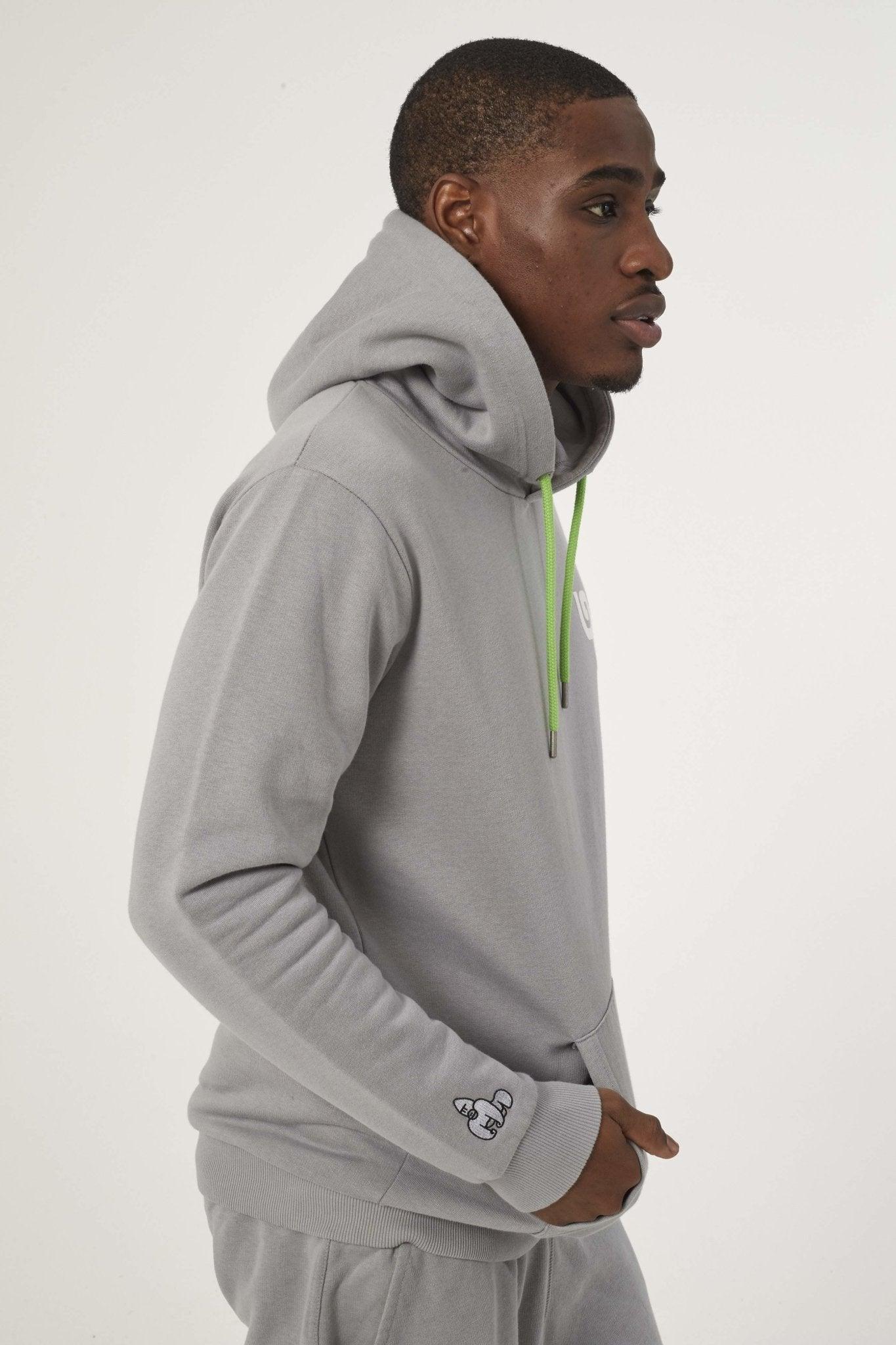 BWINDI 'G' HOODY - GREY - THAT GORILLA BRAND