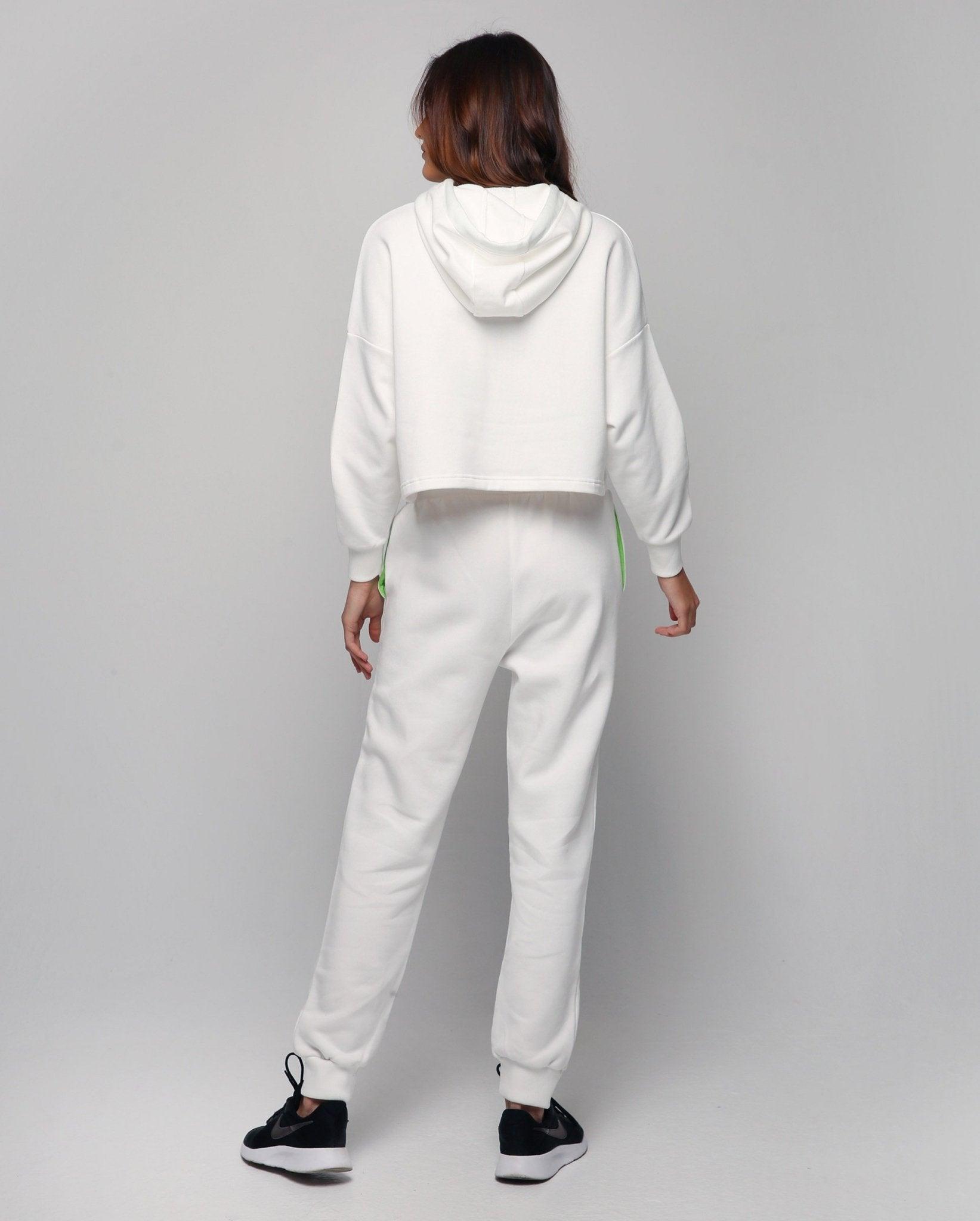 BWINDI 'G' HOODY - WHITE - THAT GORILLA BRAND