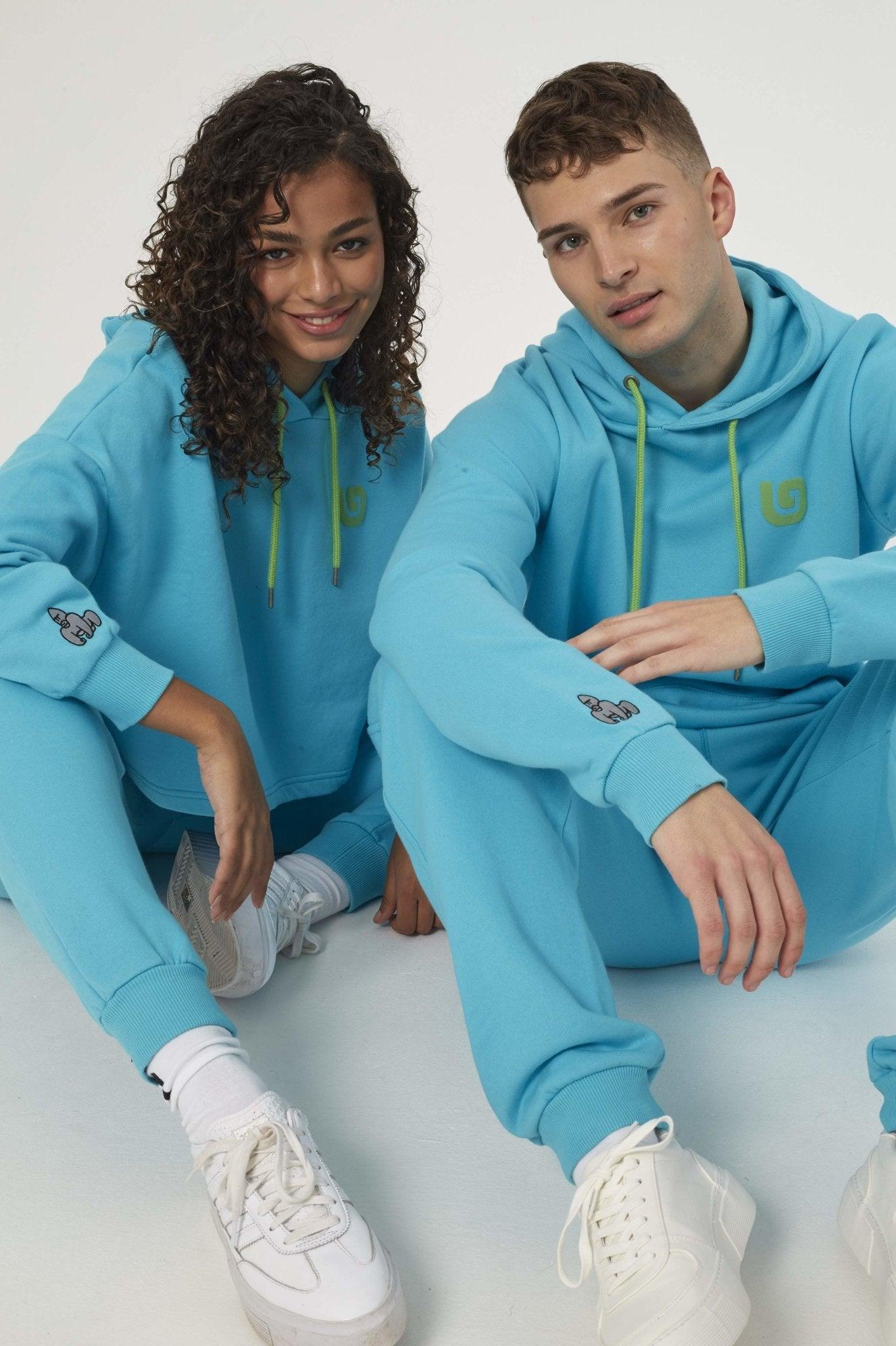 BWINDI 'G' JOGGERS - BLUE - THAT GORILLA BRAND