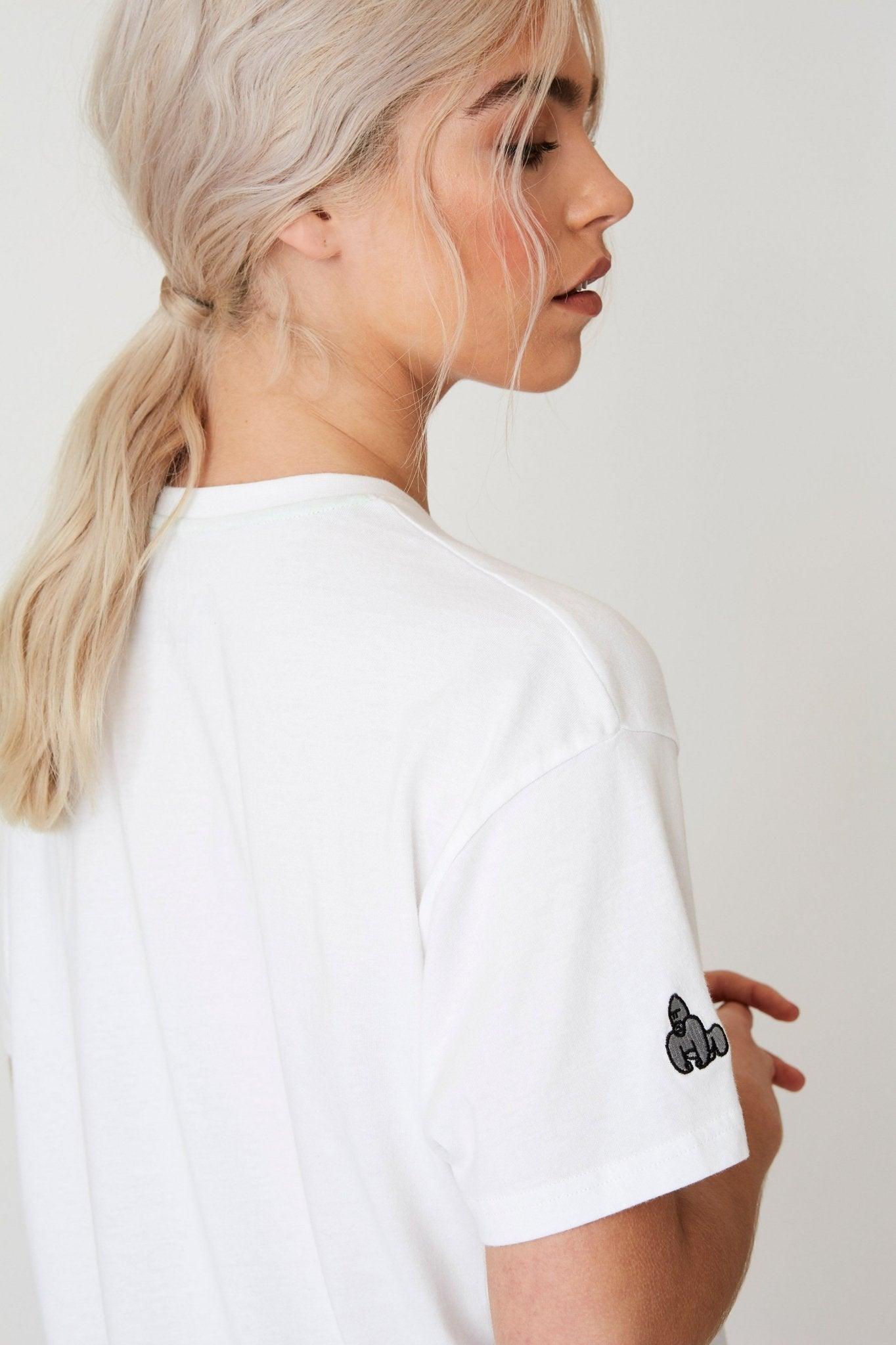 BWINDI 'G' STANDARD T - WHITE - THAT GORILLA BRAND