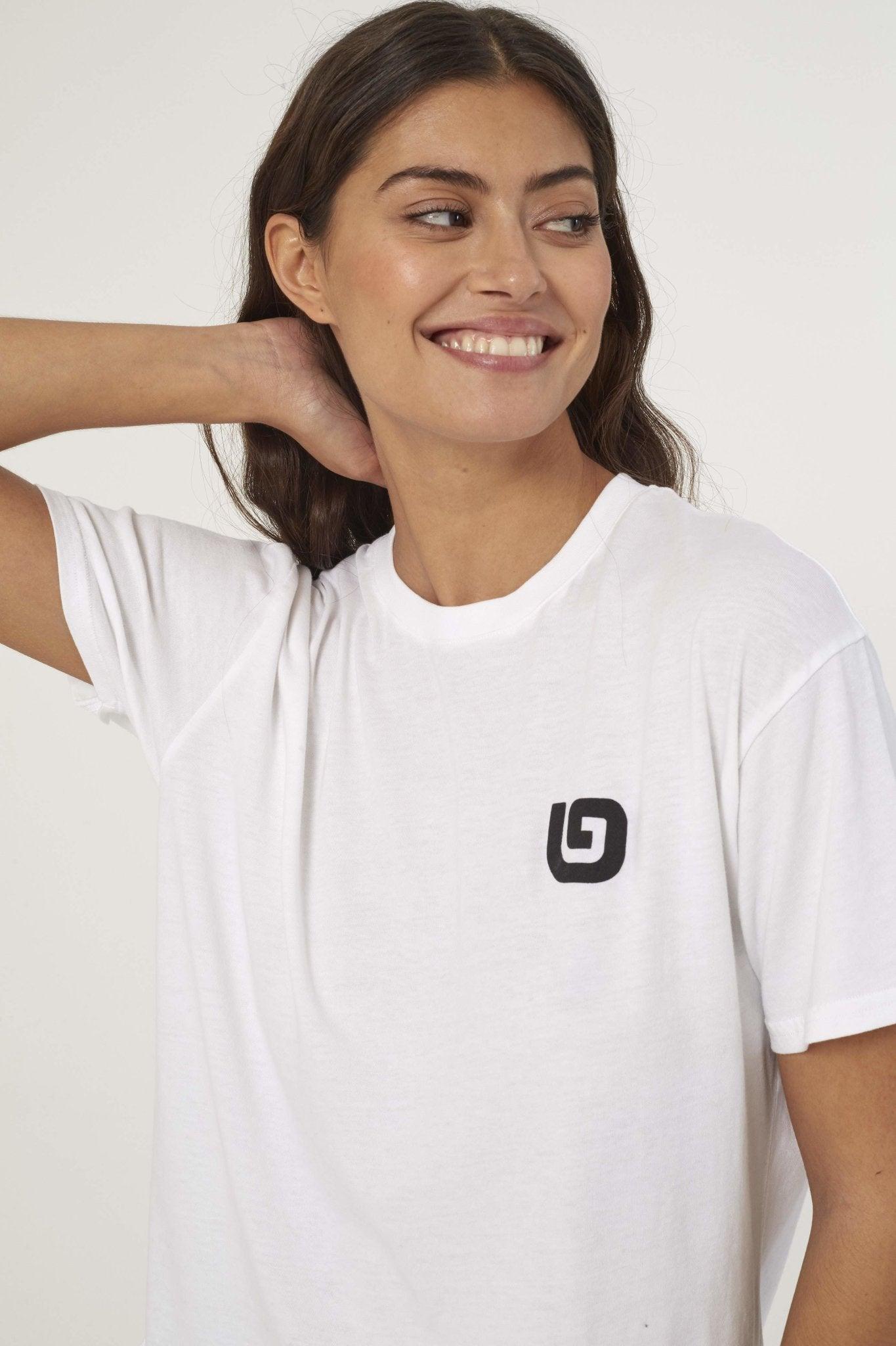 BWINDI 'G' STANDARD T - WHITE - THAT GORILLA BRAND