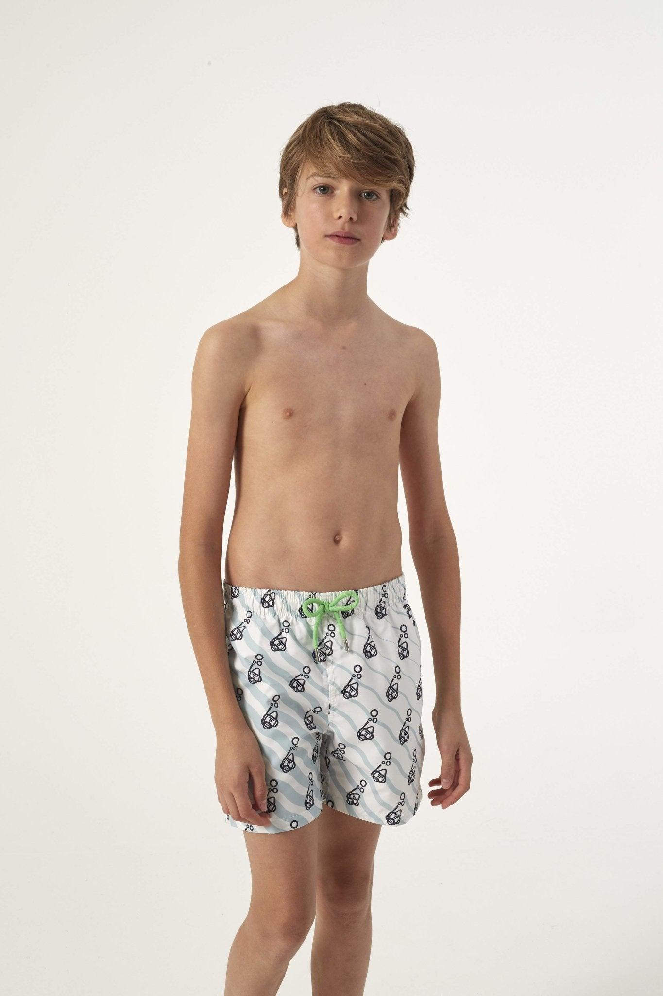 BWINDI SNORKELLING GORILLA PRINT TRUNKS - THAT GORILLA BRAND