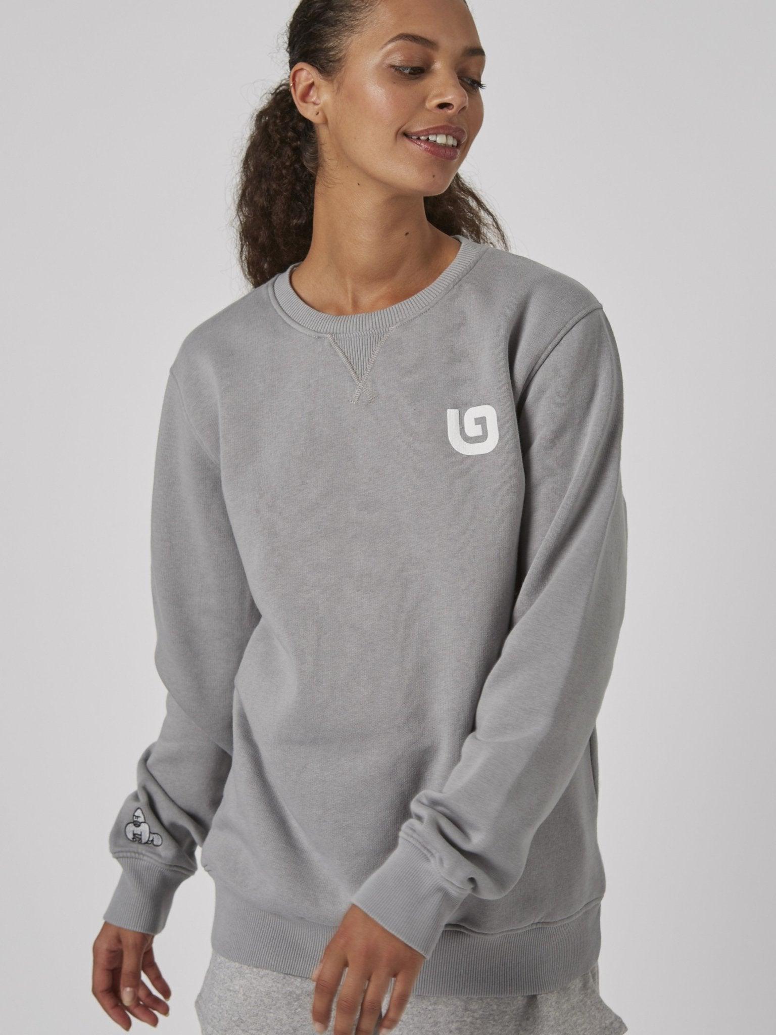 BWINDI SWEATSHIRT - GREY - THAT GORILLA BRAND