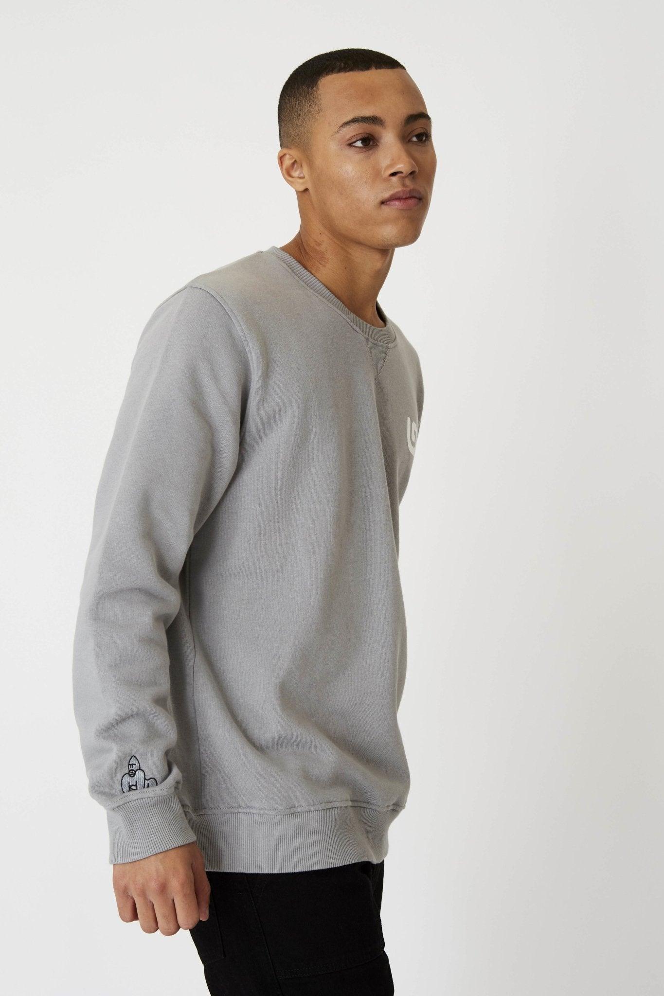 BWINDI SWEATSHIRT - GREY - THAT GORILLA BRAND