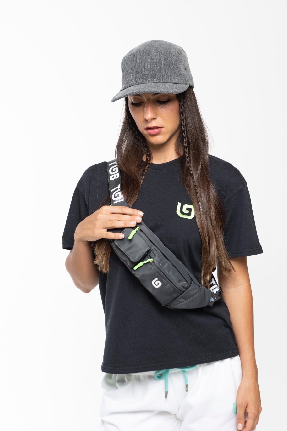 'G' WAISTBAG - GREY - THAT GORILLA BRAND