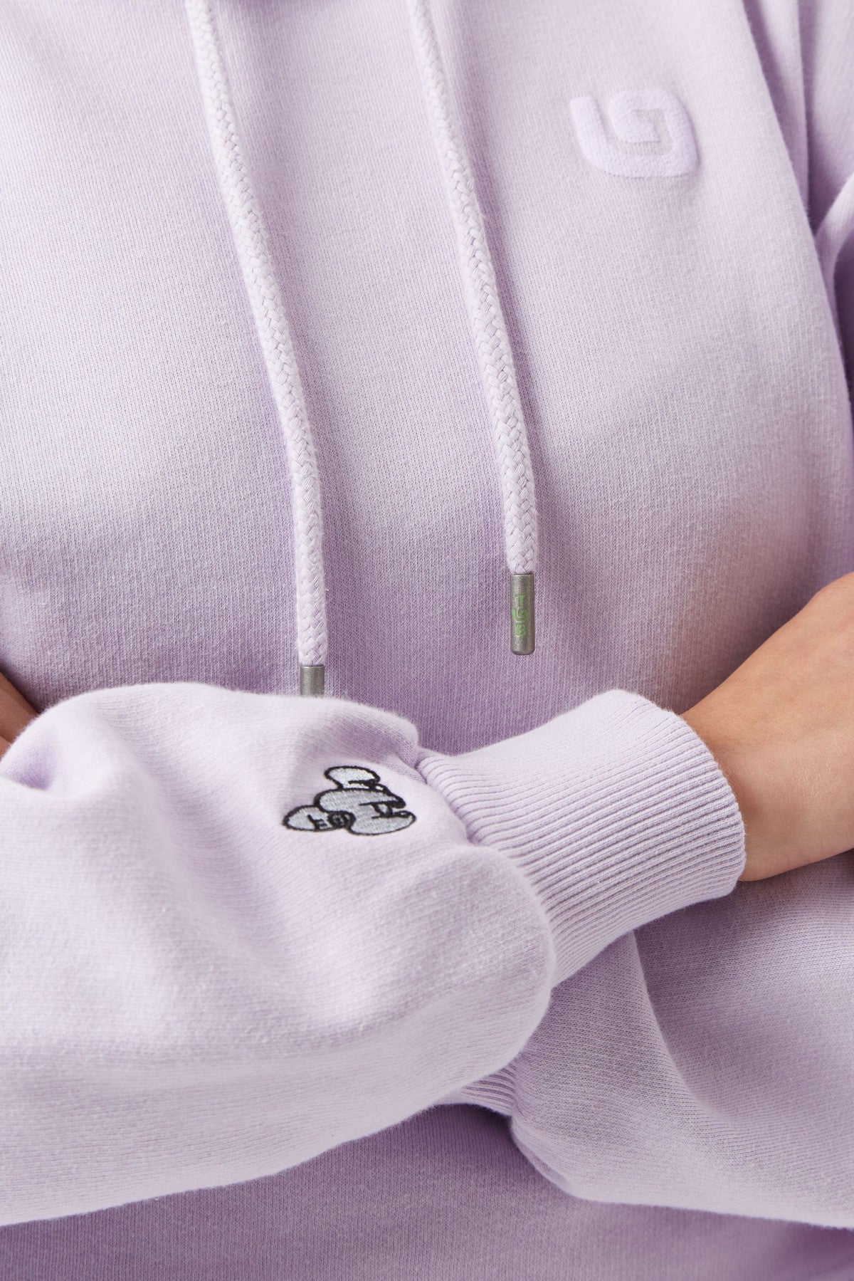 MAJI 'G' COLLECTION HOODY - LILAC - THAT GORILLA BRAND