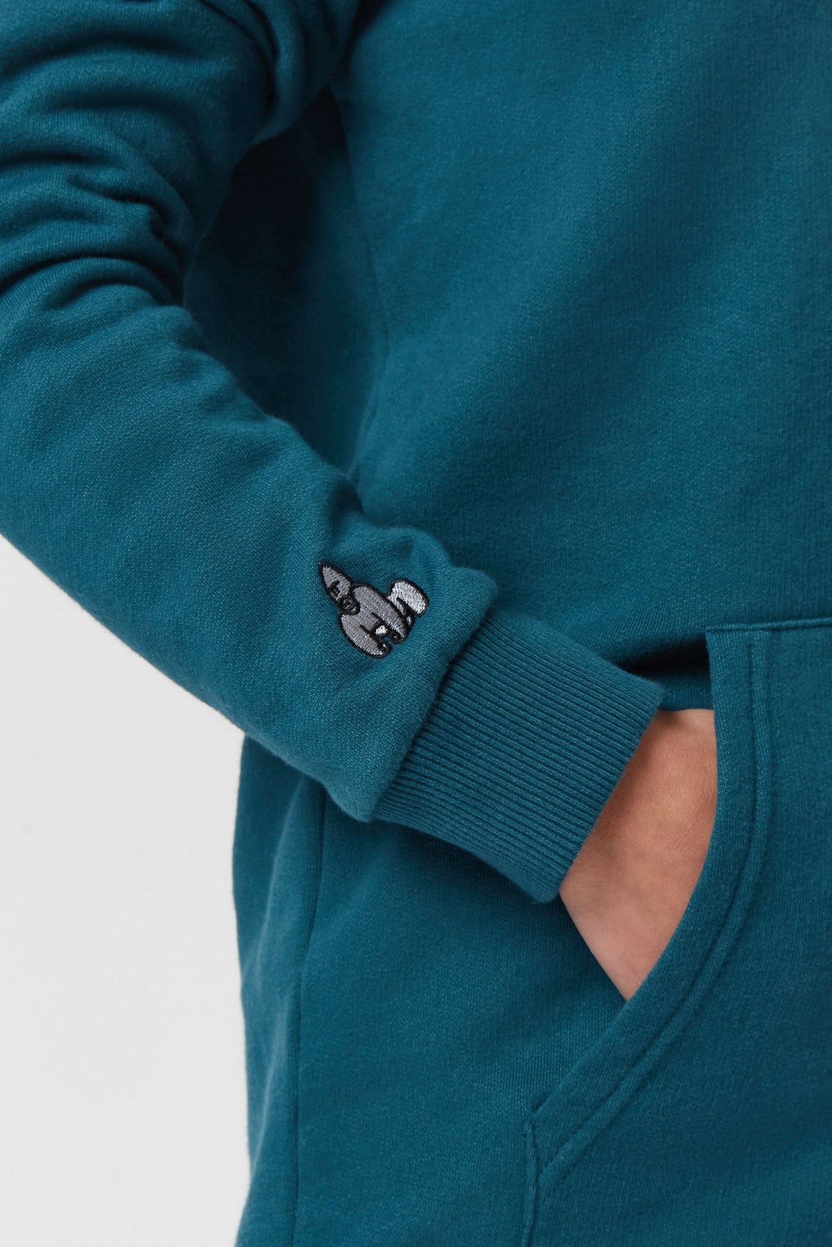 MAJI 'G' HOODY - DEEP TEAL (WOMENS) - THAT GORILLA BRAND