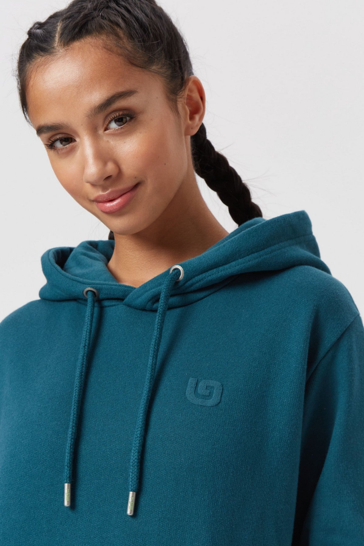 MAJI 'G' HOODY - DEEP TEAL (WOMENS) - THAT GORILLA BRAND