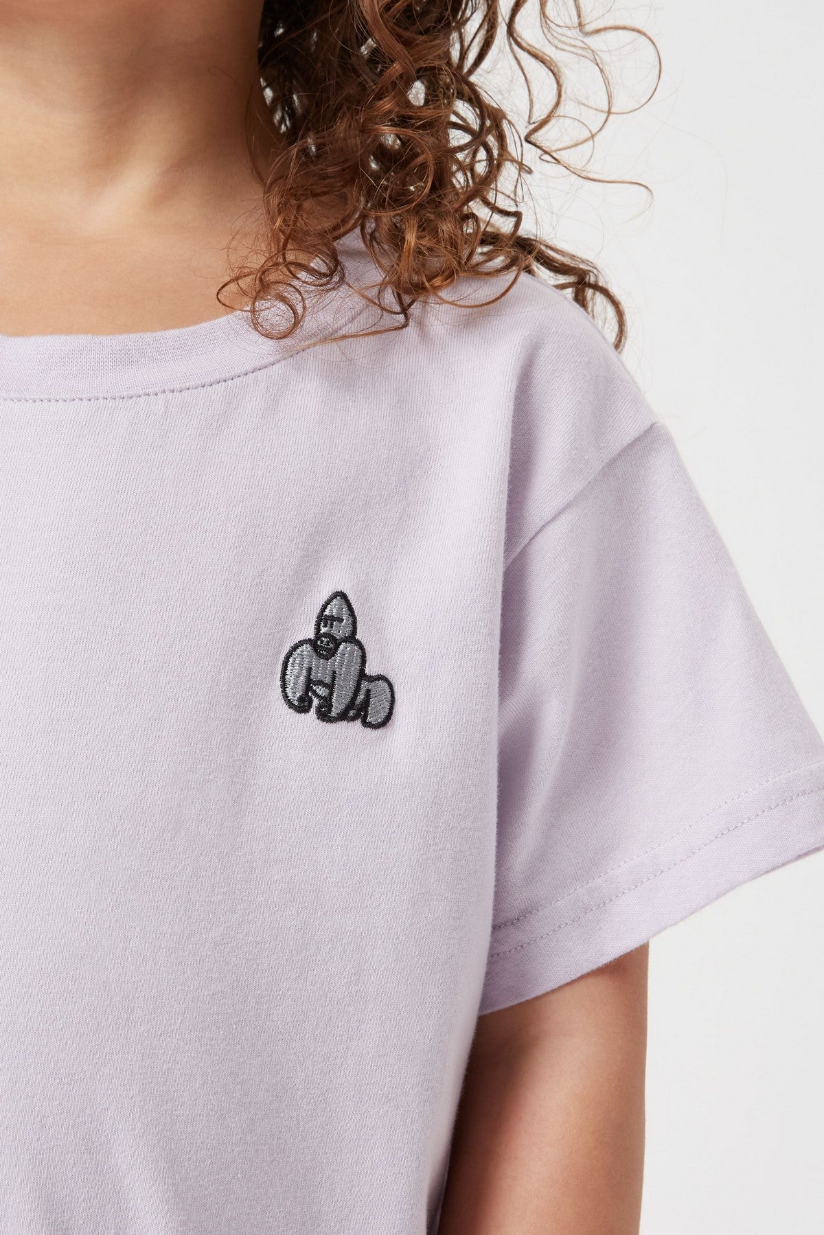 MAJI MINI ORIGINAL GORILLA T - LILAC - THAT GORILLA BRAND