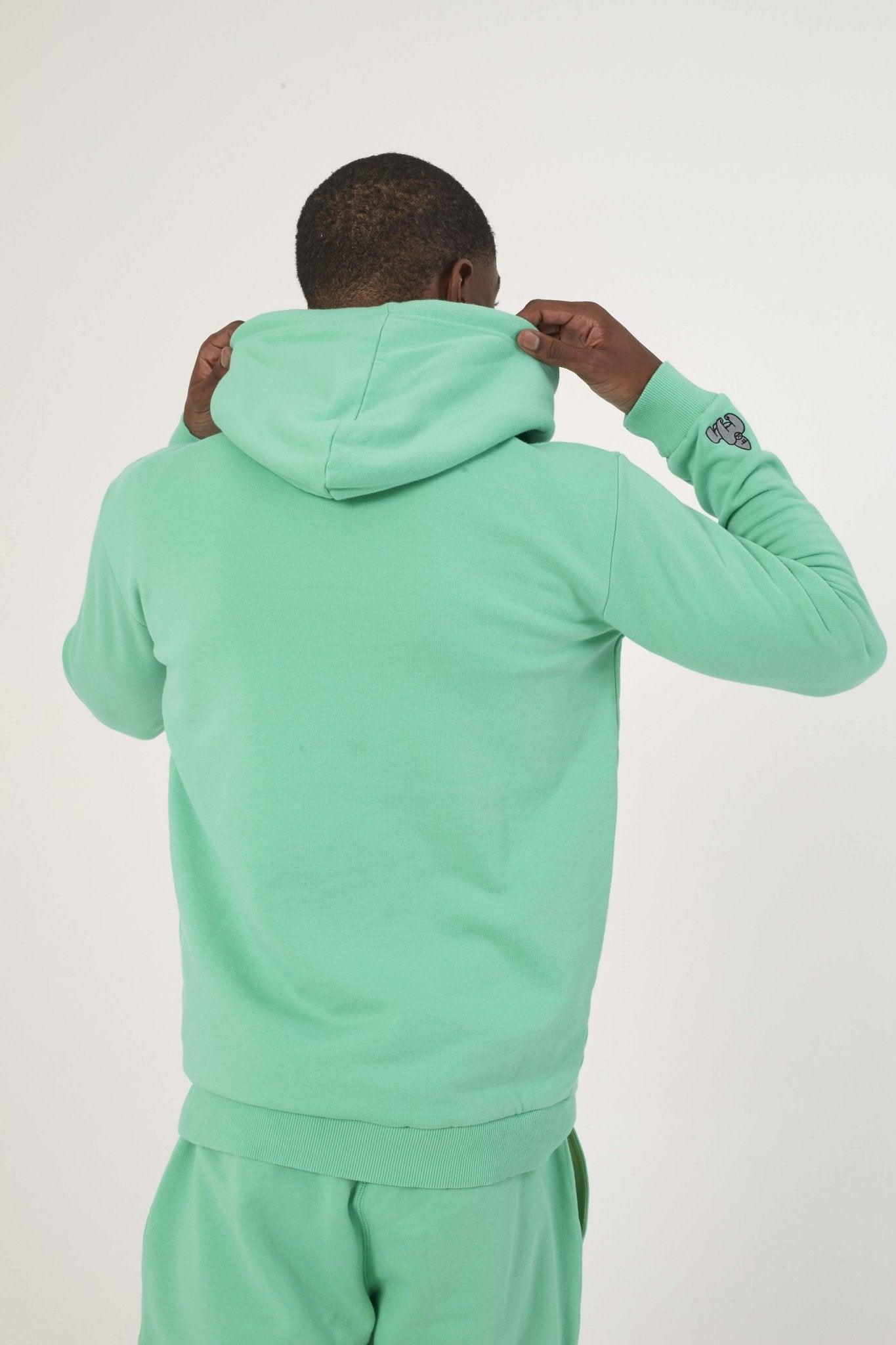 RAFIKI 'G' HOODY - GREEN - THAT GORILLA BRAND