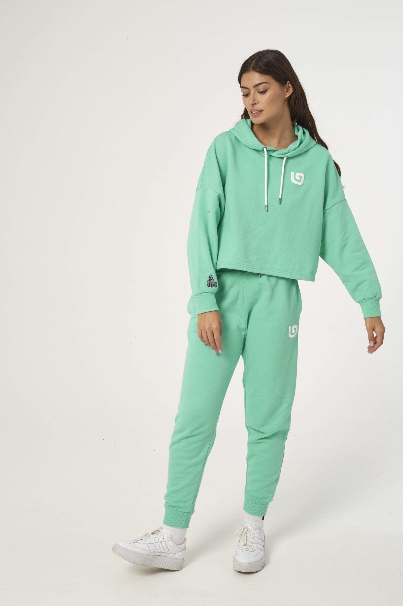 RAFIKI 'G' HOODY - GREEN - THAT GORILLA BRAND