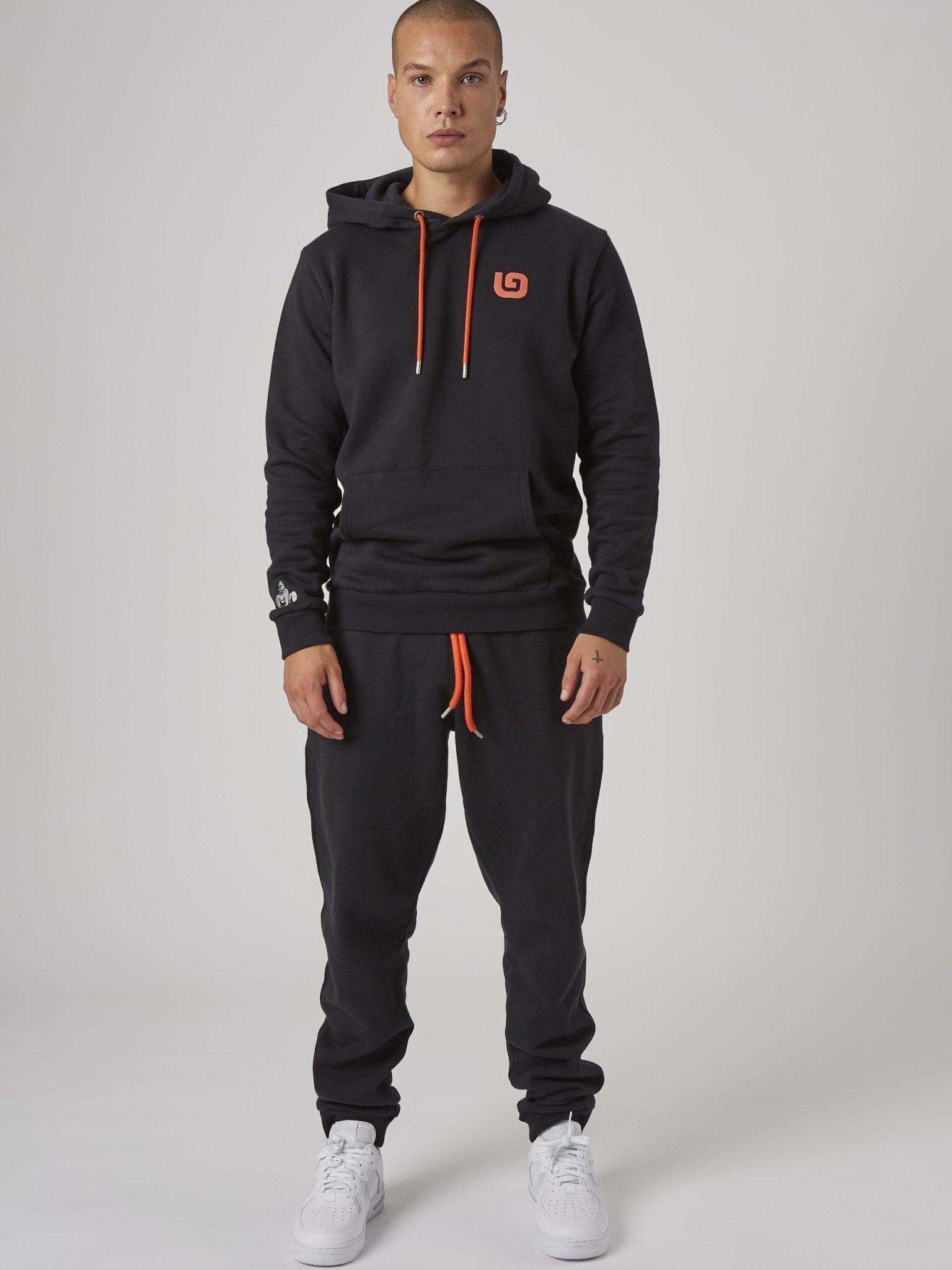 RAFIKI 'G' JOGGERS - BLACK - THAT GORILLA BRAND