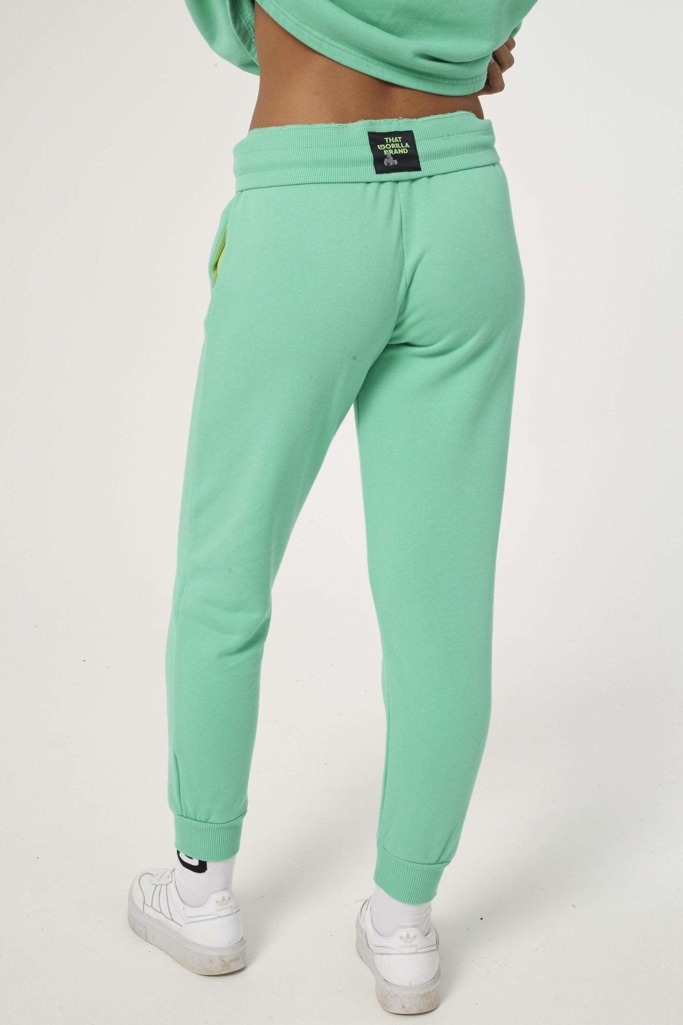 RAFIKI 'G' JOGGERS - GREEN - THAT GORILLA BRAND