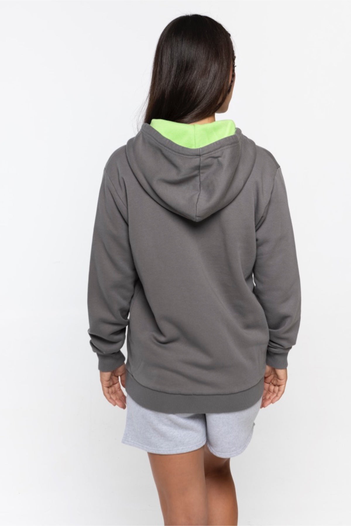RAFIKI GORILLA ZIP HOODIE - GREY - THAT GORILLA BRAND