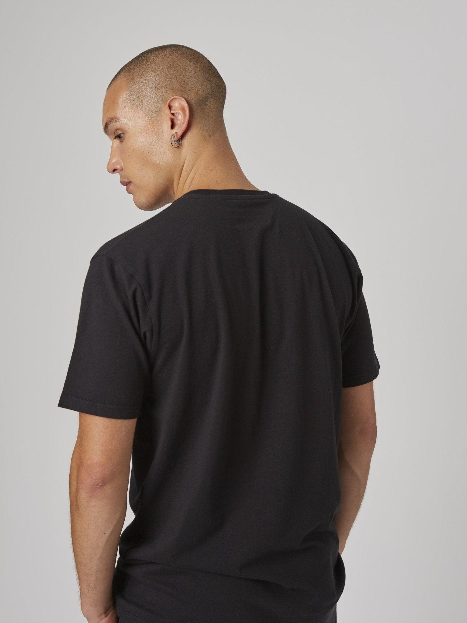RAFIKI POCKET T - BLACK - THAT GORILLA BRAND