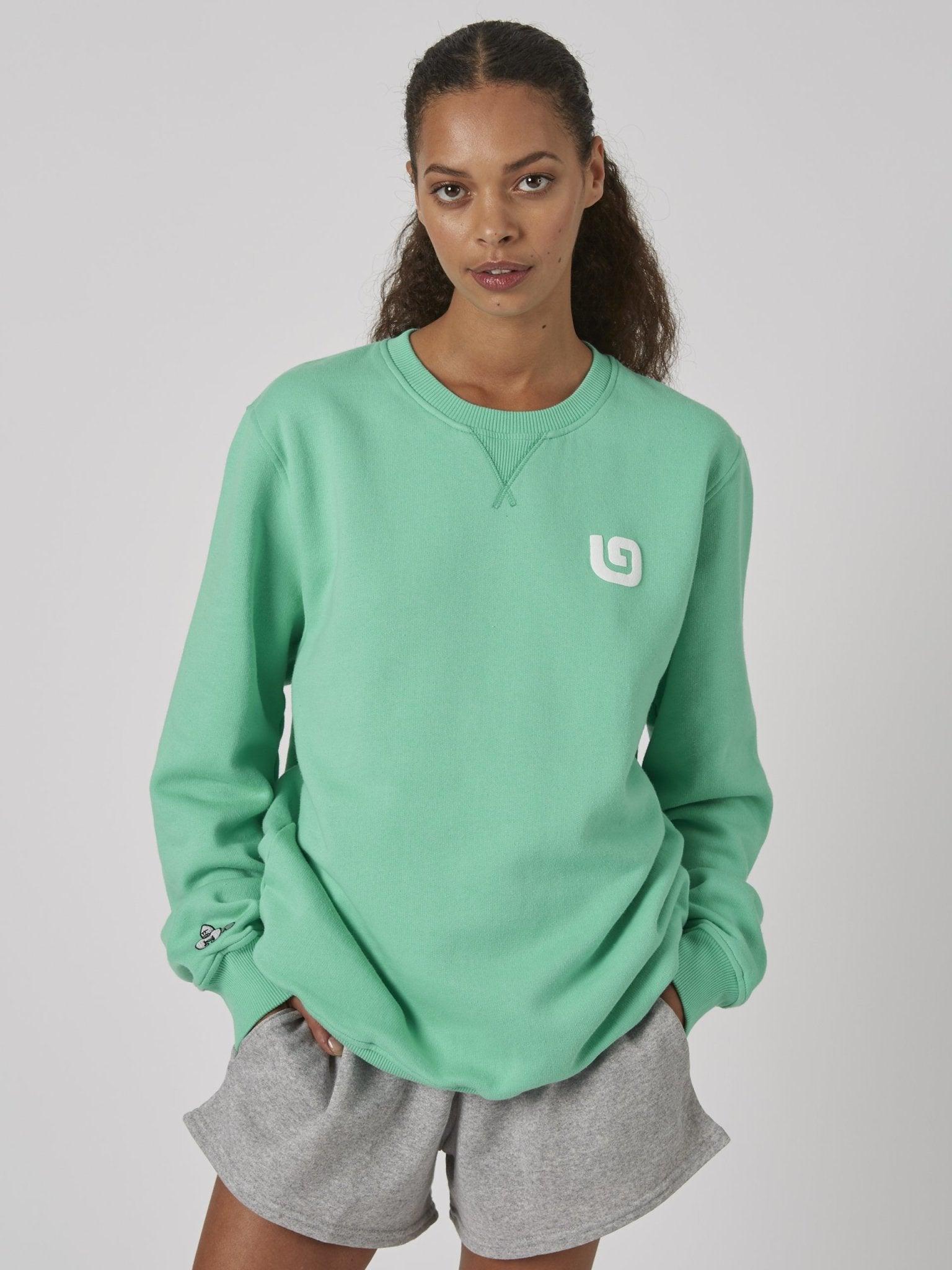 RAFIKI SWEATSHIRT - GREEN - THAT GORILLA BRAND