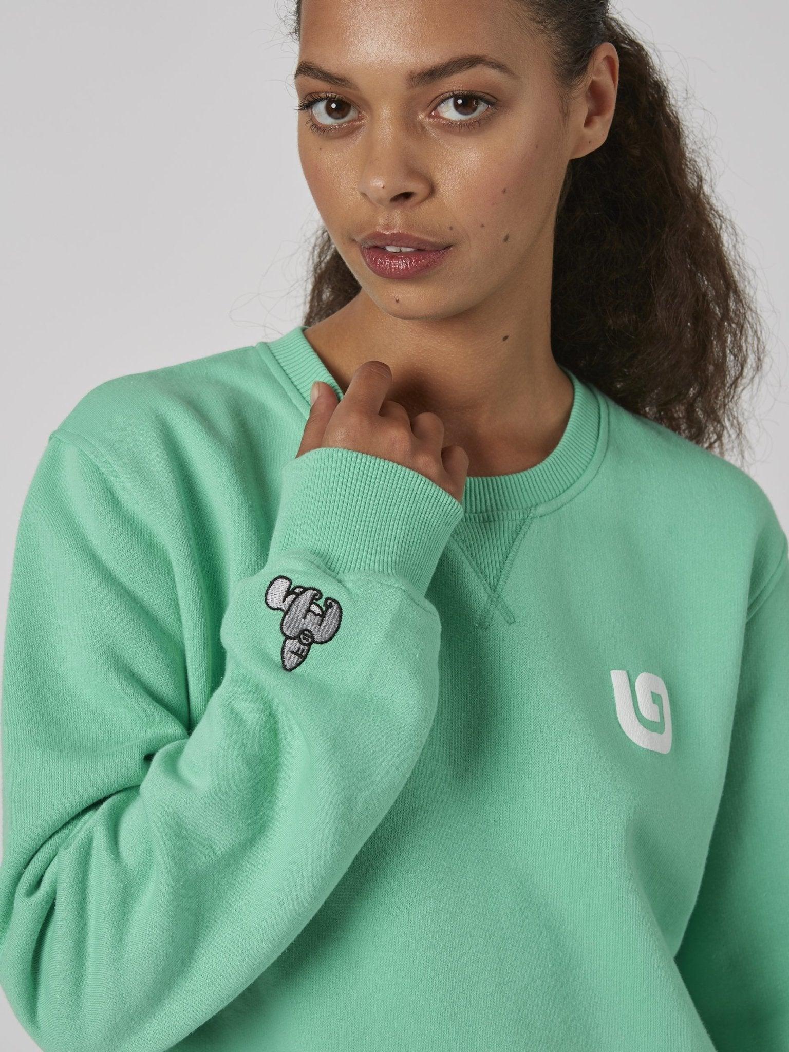 RAFIKI SWEATSHIRT - GREEN - THAT GORILLA BRAND