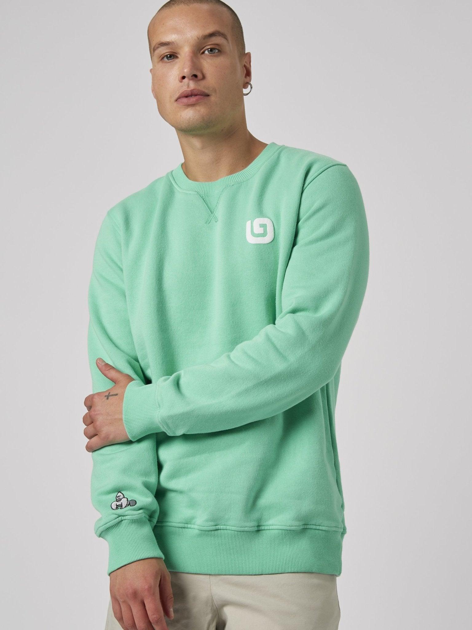 RAFIKI SWEATSHIRT - GREEN - THAT GORILLA BRAND