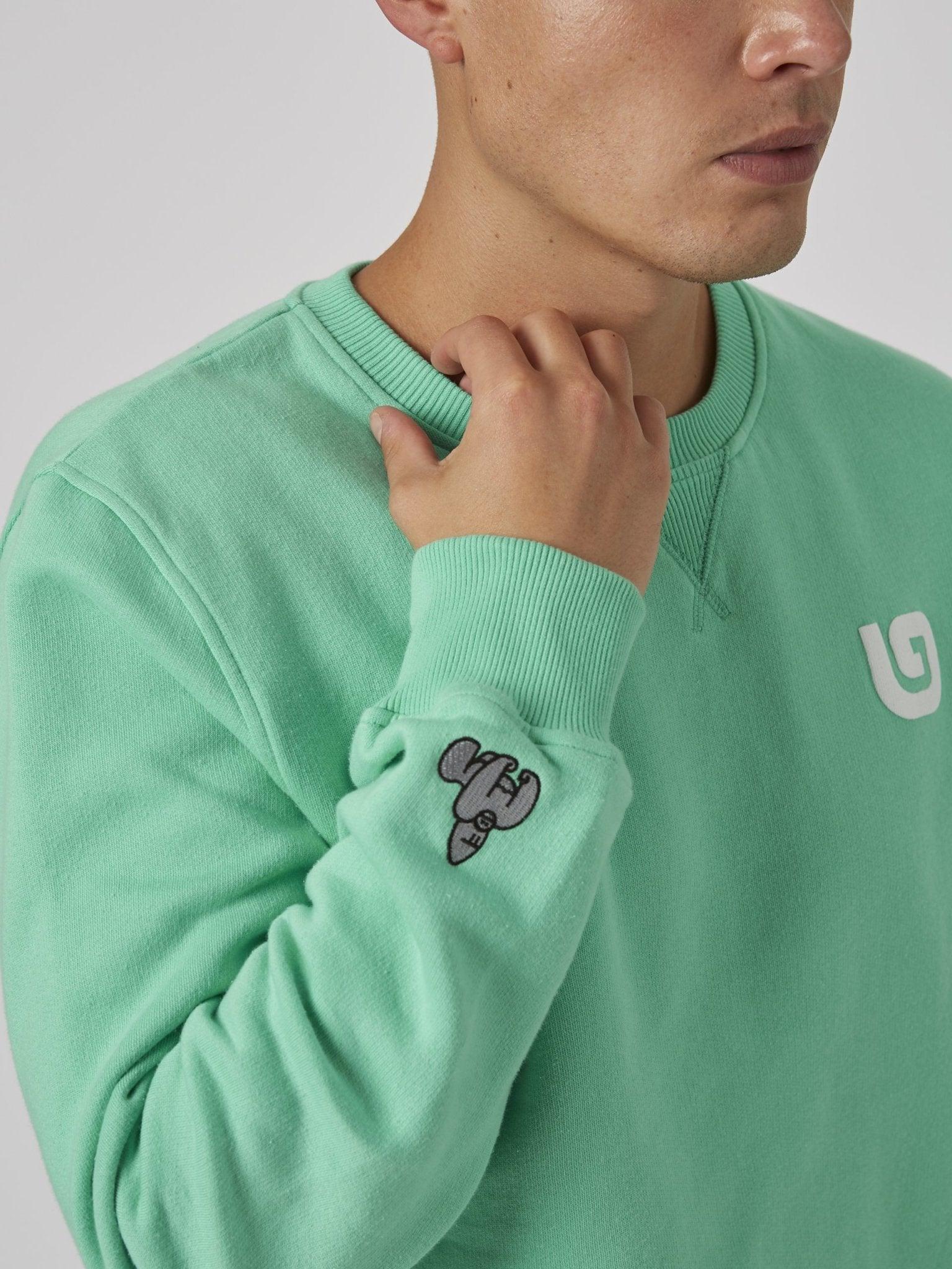 RAFIKI SWEATSHIRT - GREEN - THAT GORILLA BRAND