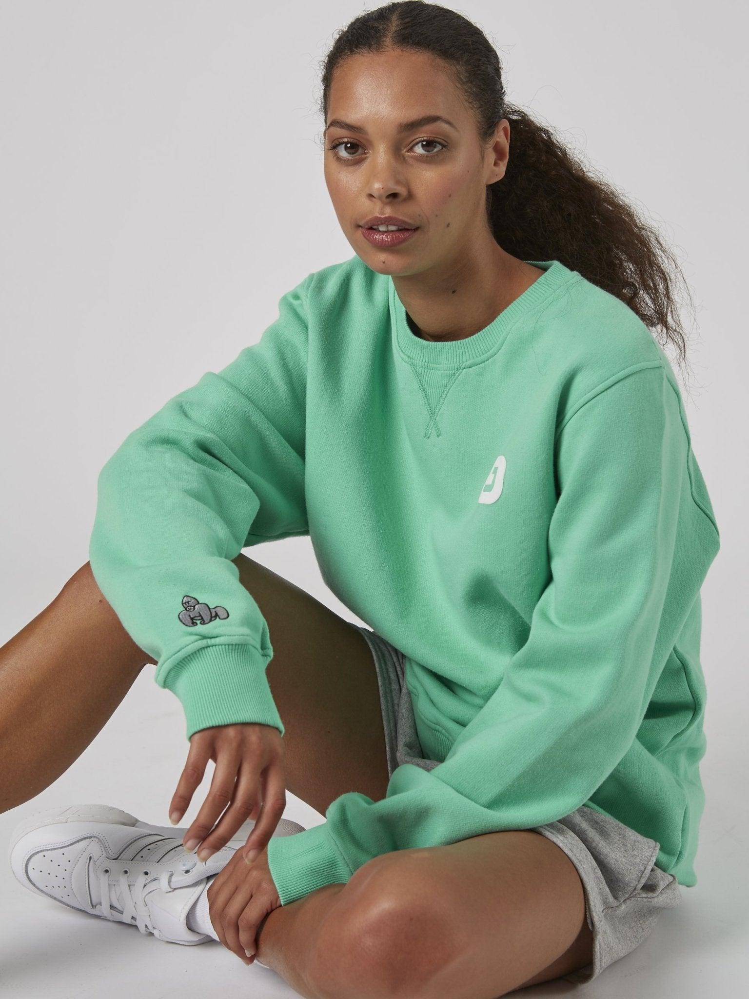 RAFIKI SWEATSHIRT - GREEN - THAT GORILLA BRAND