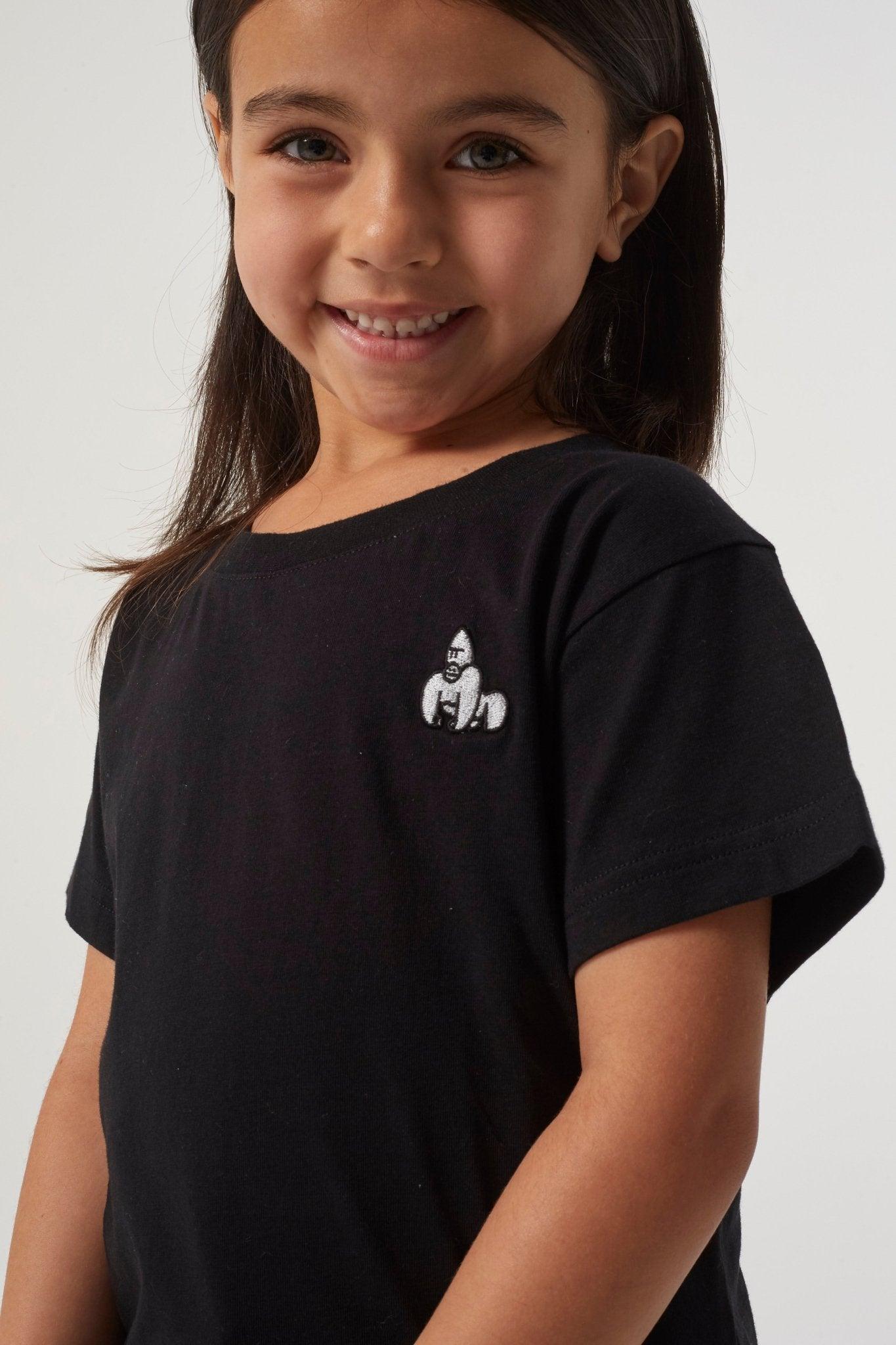 SILVERBACK MINI GORILLA T - BLACK - THAT GORILLA BRAND