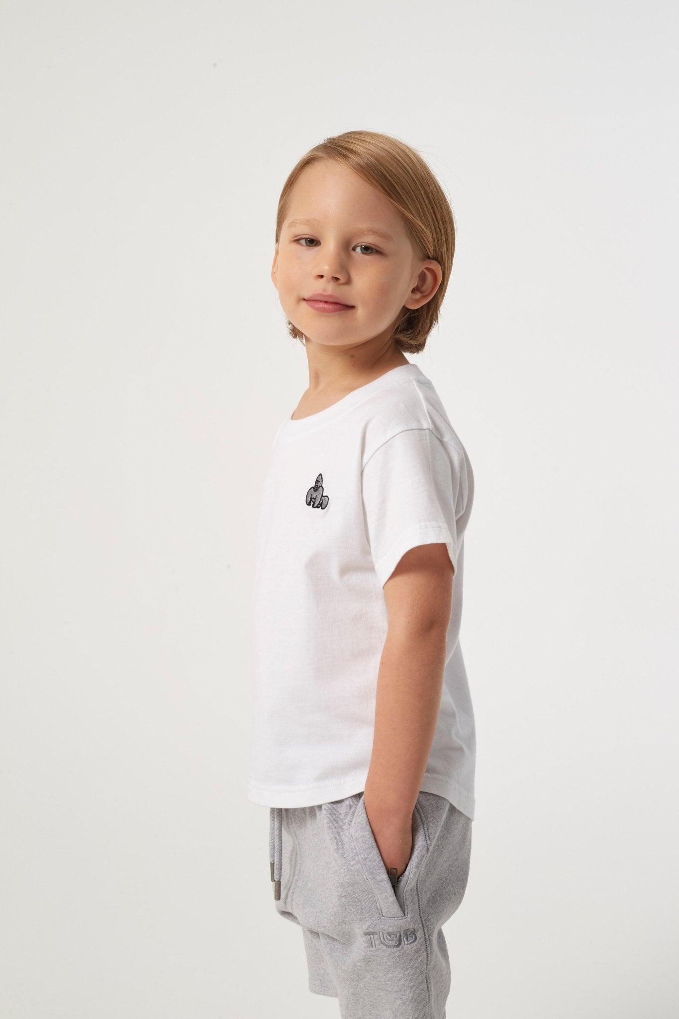 SILVERBACK MINI GORILLA T - WHITE - THAT GORILLA BRAND