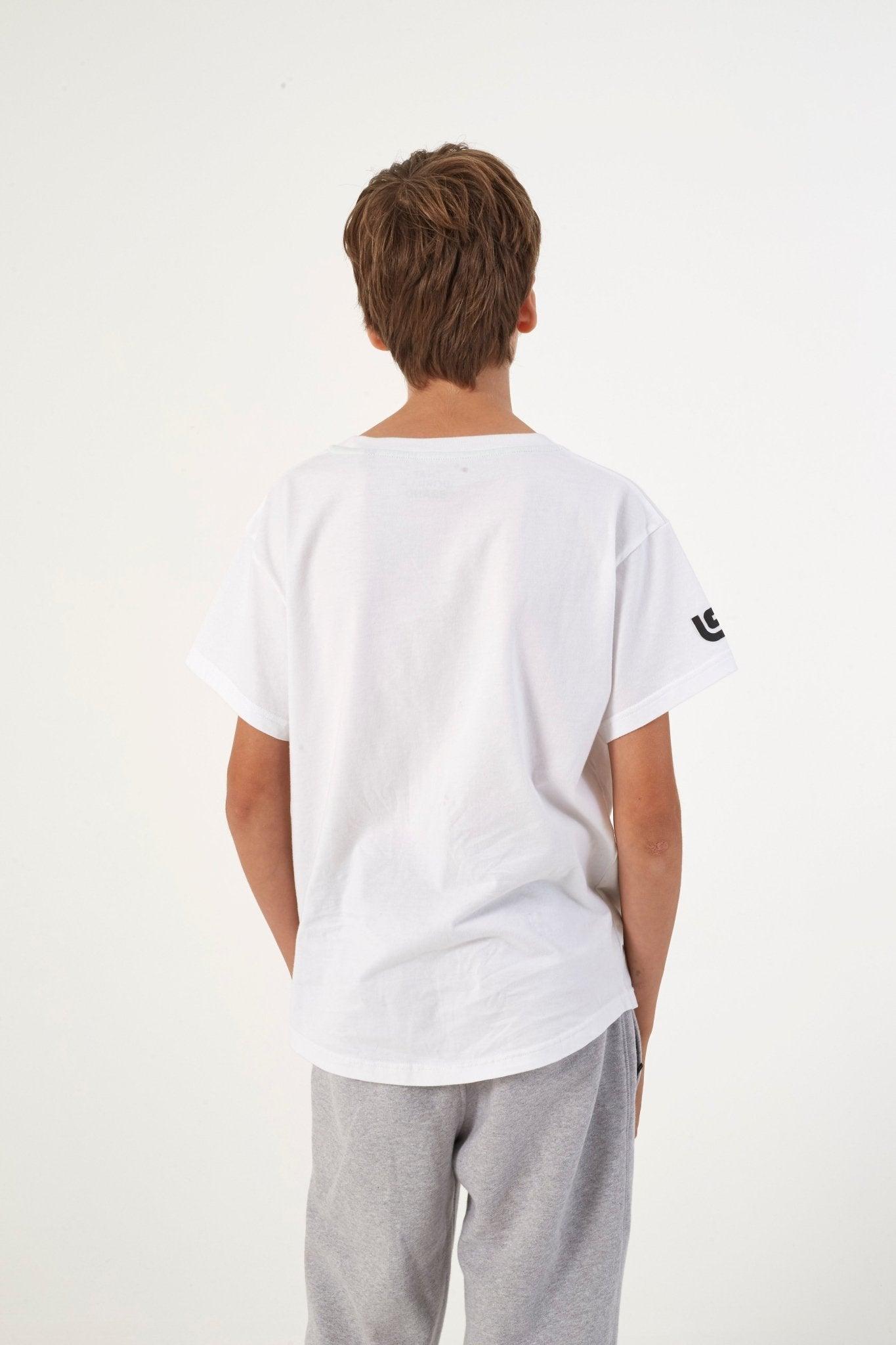 SILVERBACK MINI GORILLA T - WHITE - THAT GORILLA BRAND