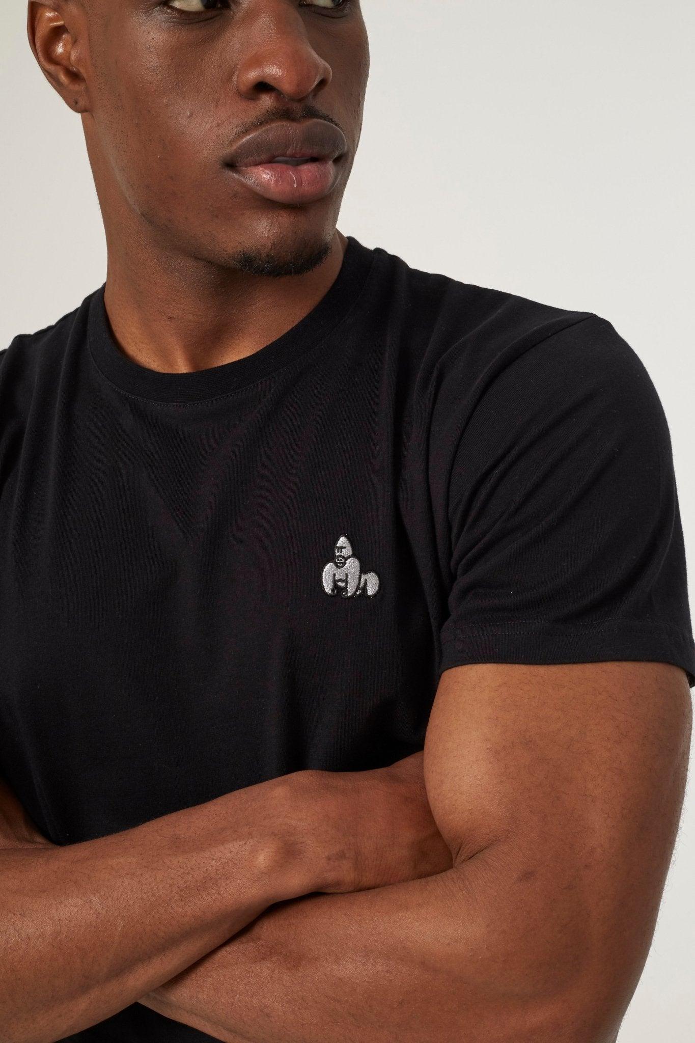 SILVERBACK MINI ORIGINAL GORILLA T - BLACK - THAT GORILLA BRAND