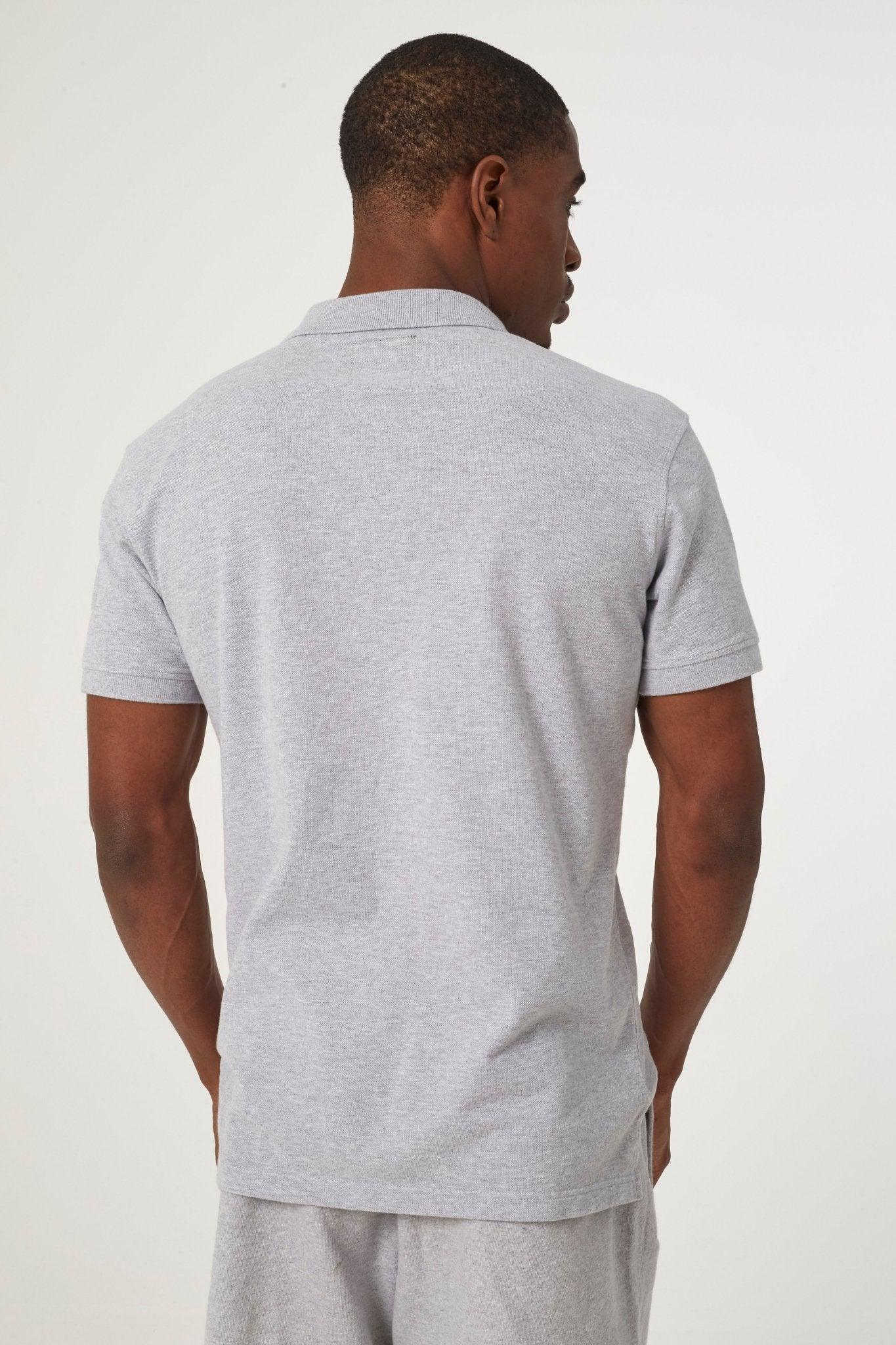 SILVERBACK POLO - GREY - THAT GORILLA BRAND